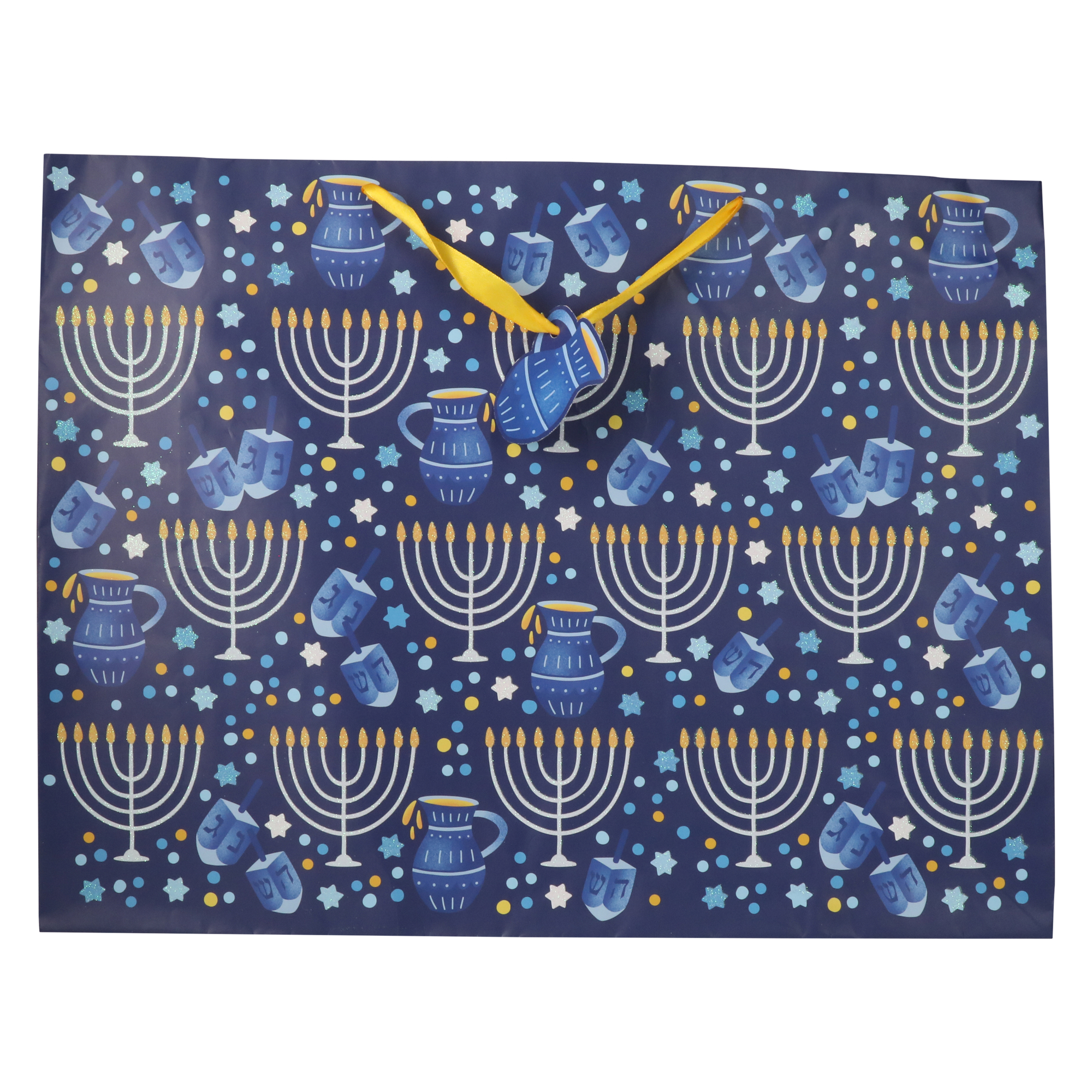 Hanukkah Jumbo Gift Bag 16in x 21in