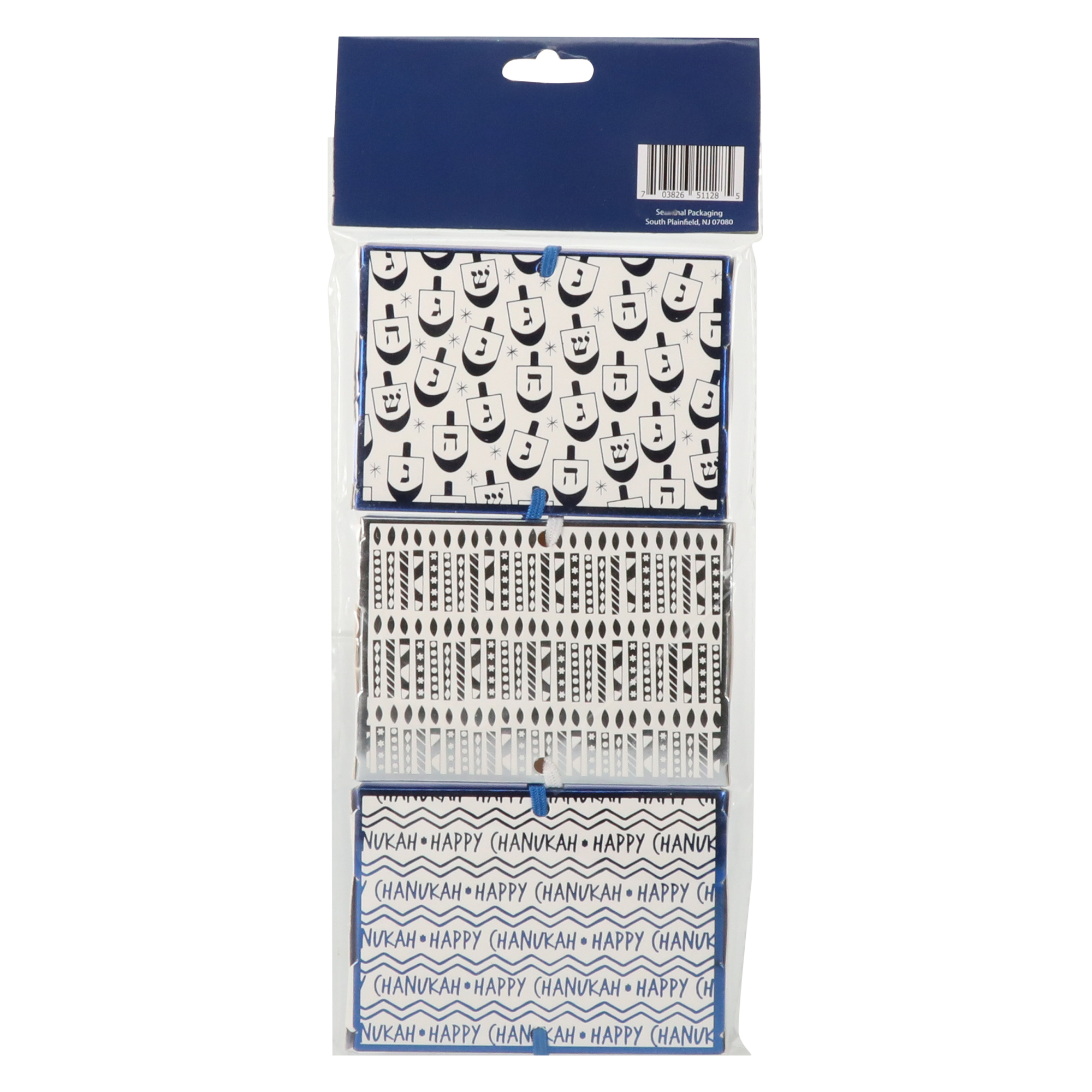Chanukah Envelope Gift Card Holder 3-Pack