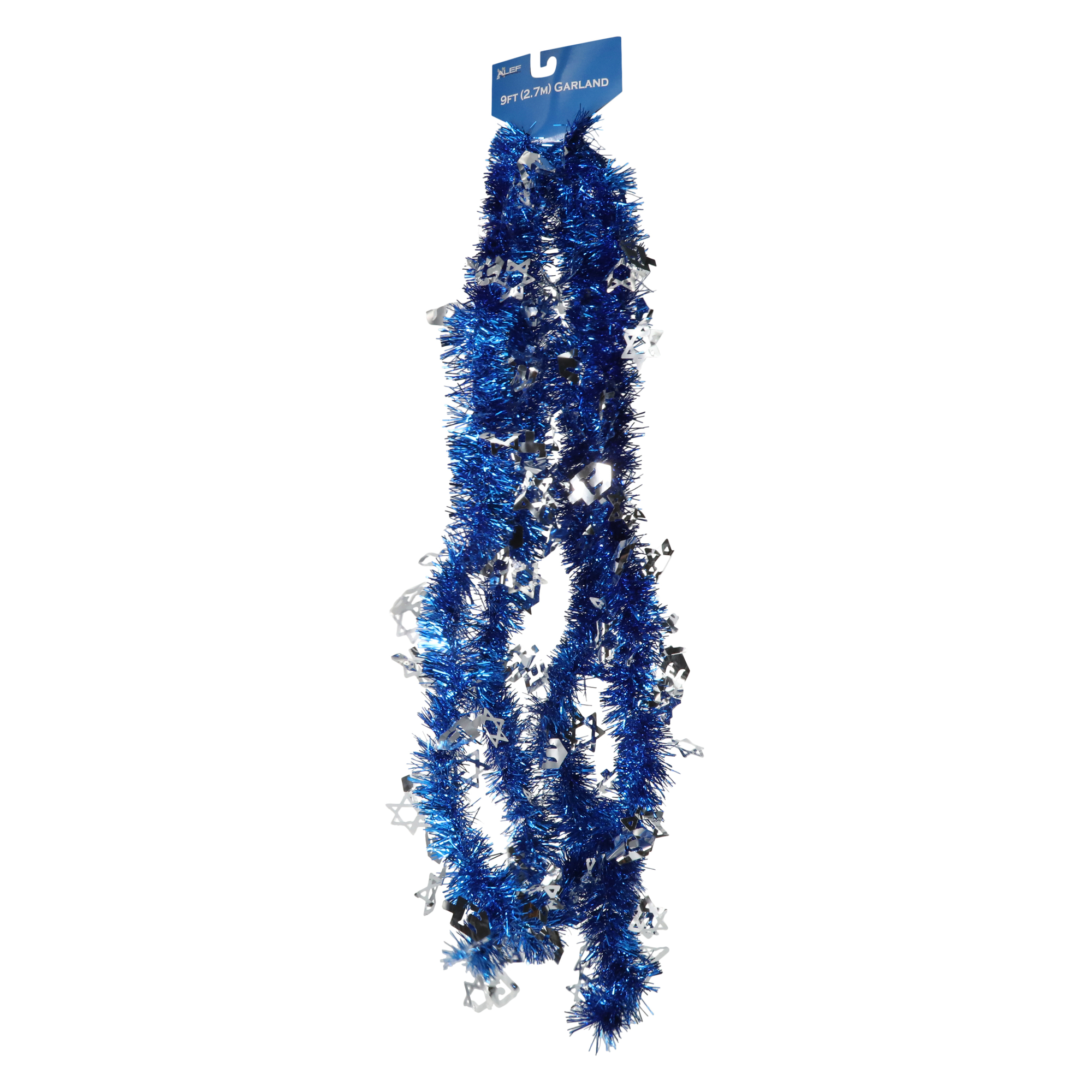 Hanukkah Tinsel Garland 9ft