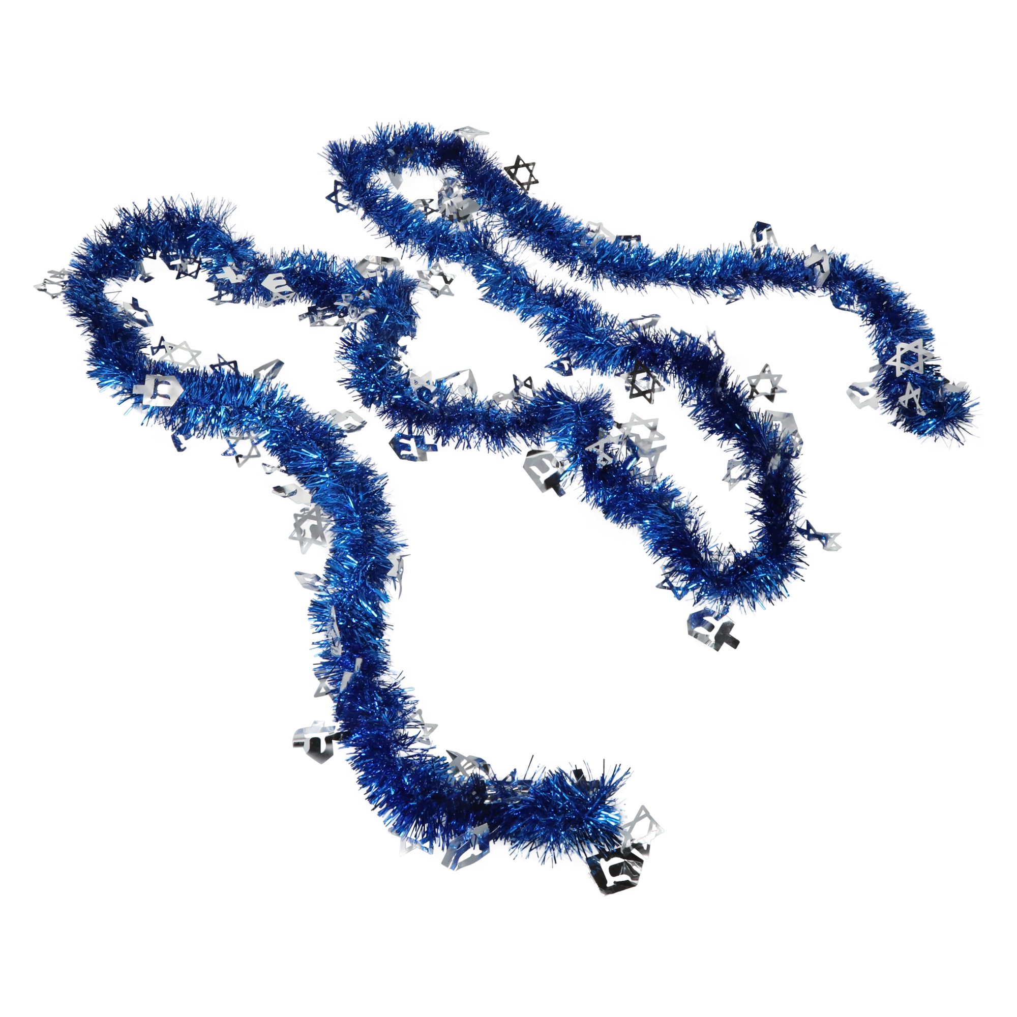Hanukkah Tinsel Garland 9ft