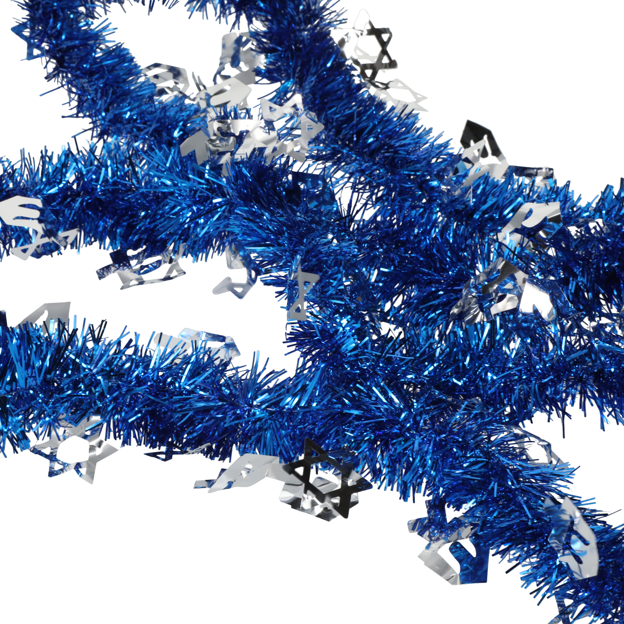 Hanukkah Tinsel Garland 9ft