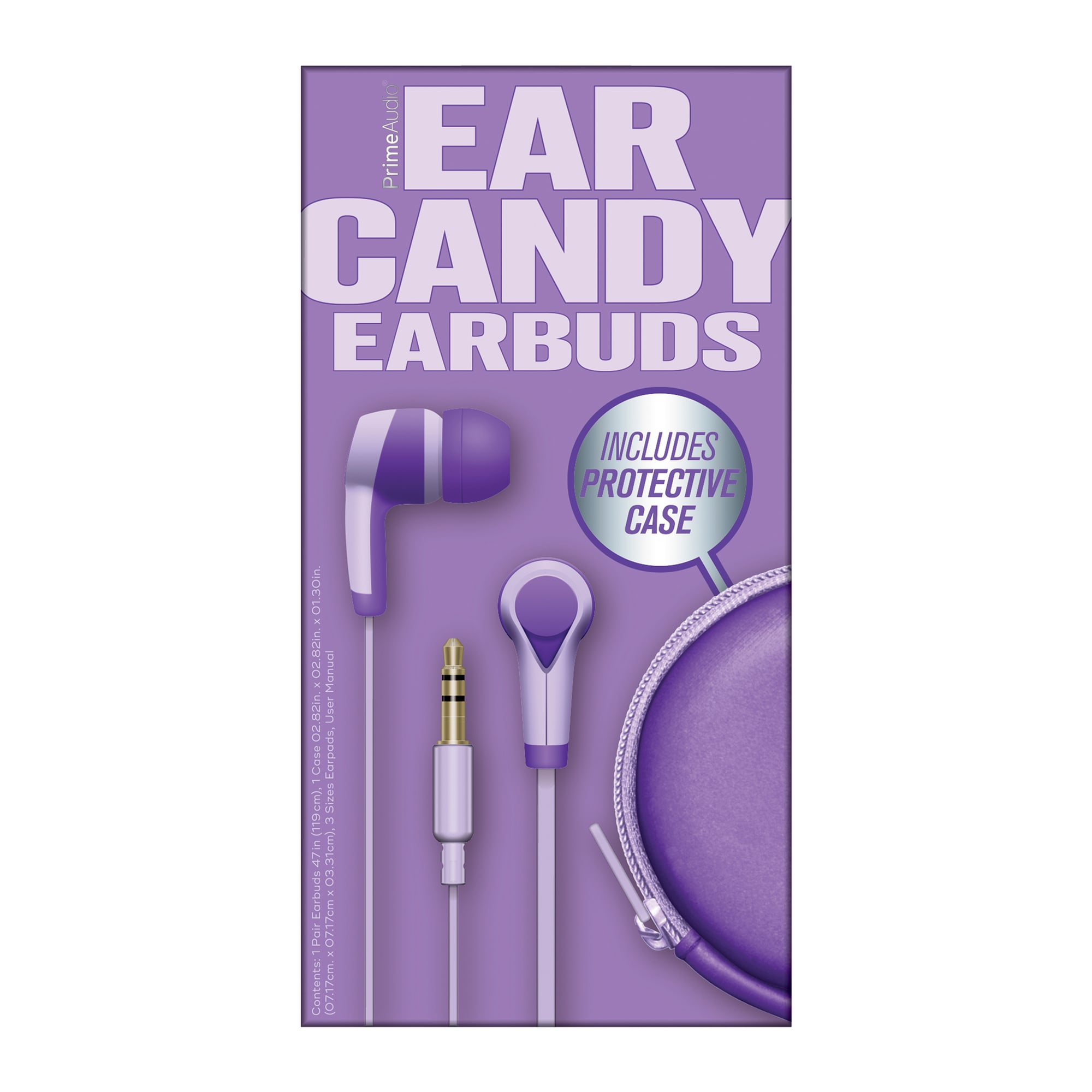 ear candy wired earbuds with protective case | Five Below