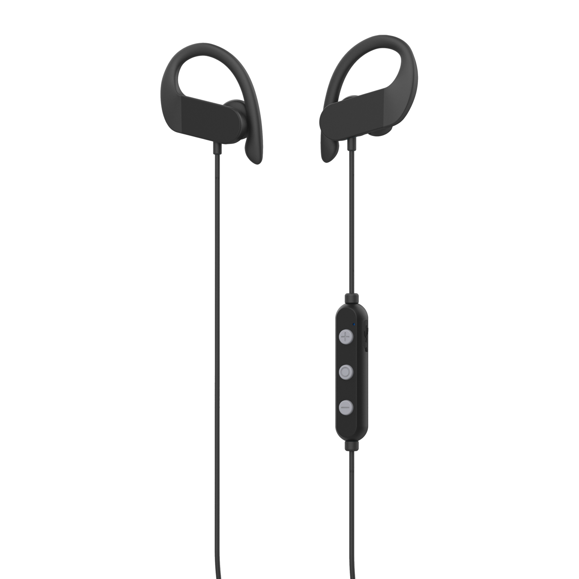 Water-Resistant Bluetooth® Earbuds With Mic & Sport Hooks