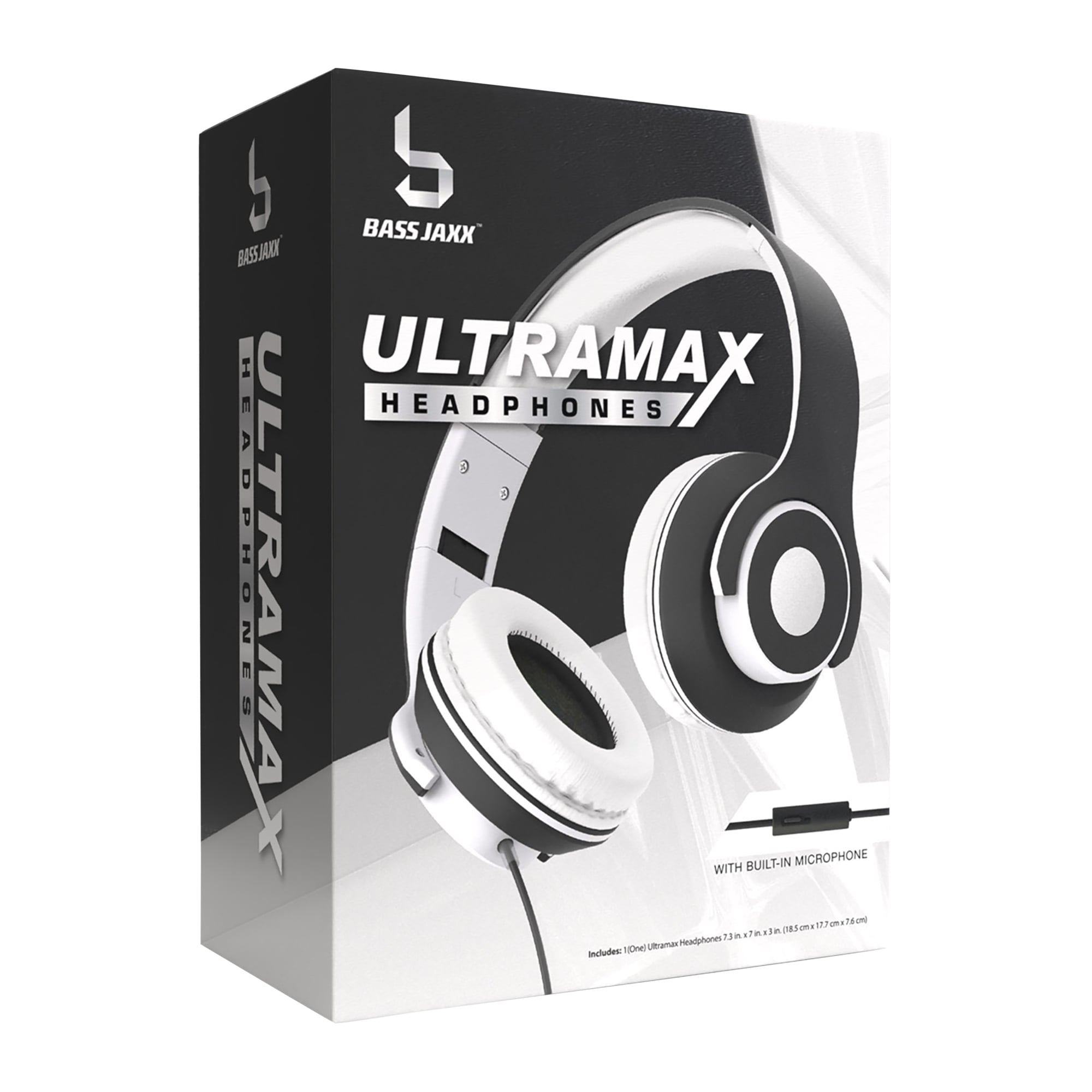 Ultramax Foldable Wired Headphones With Mic