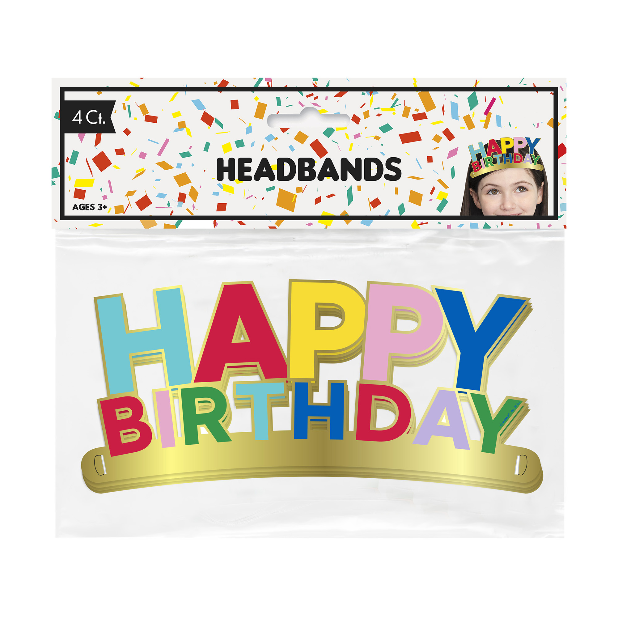 'Happy Birthday' Paper Headband