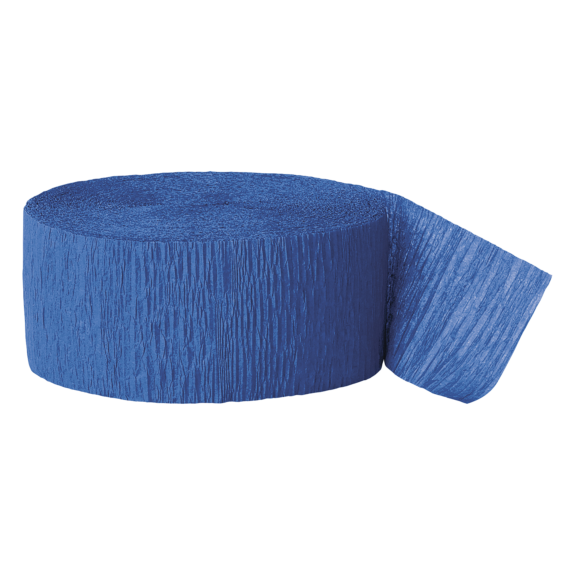 Royal Blue Crepe Streamer - Royal Blue