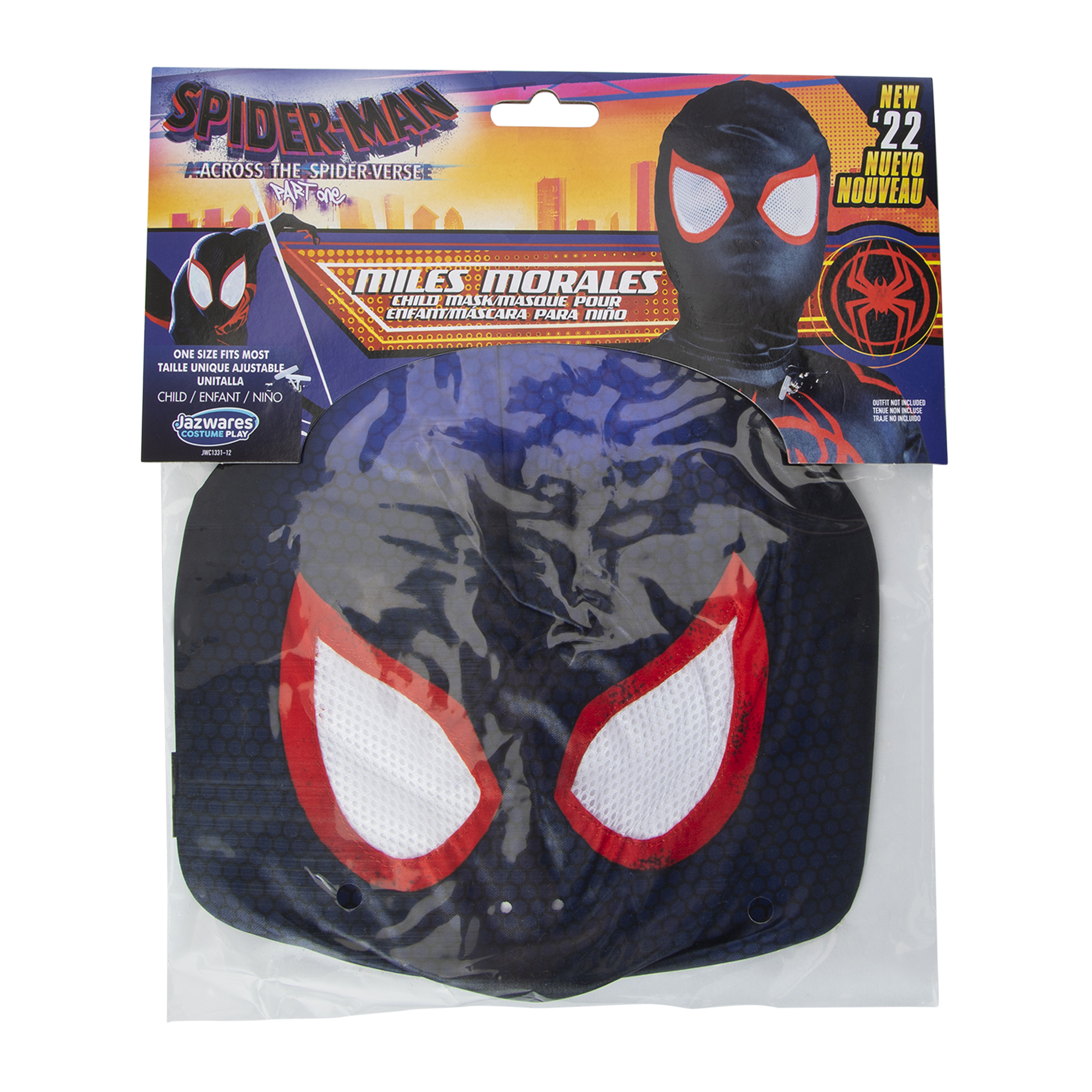 Kids Spider-Man Across The Spider-Verse Miles Morales Mask