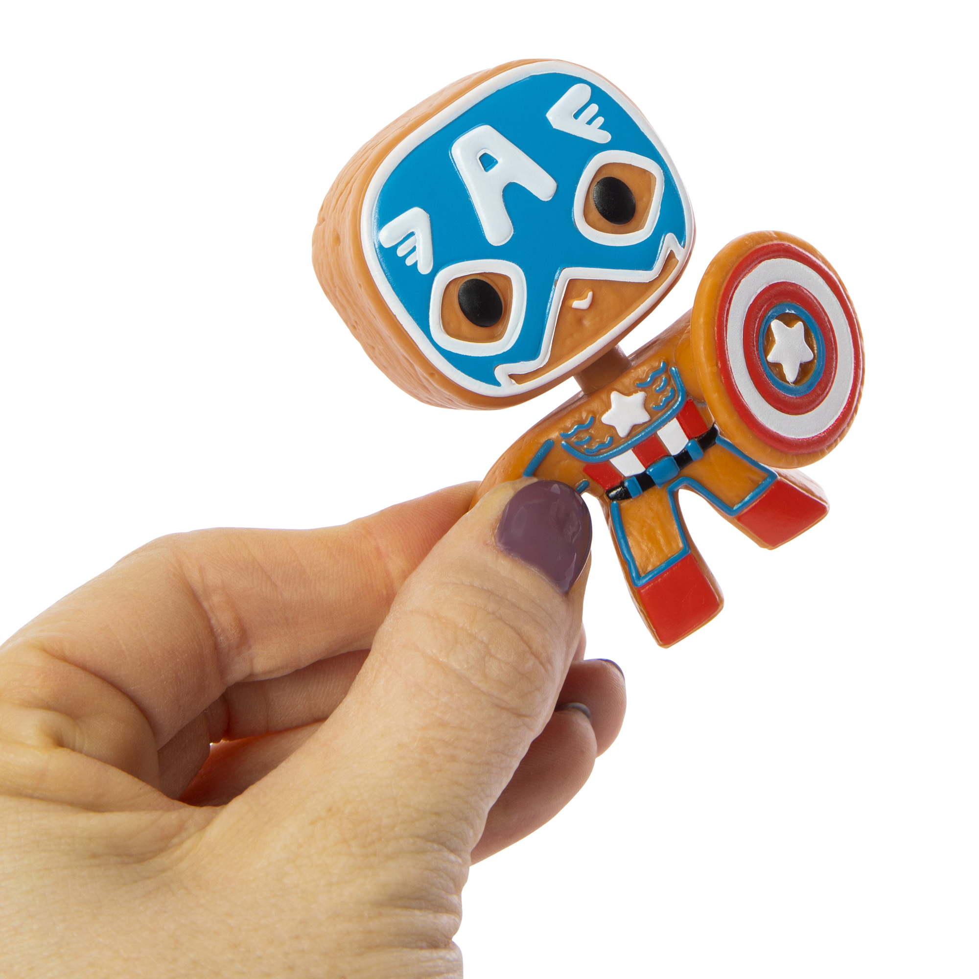 Funko Minis Vinyl Marvel Holiday Gingerbread Figure Bobble-Head