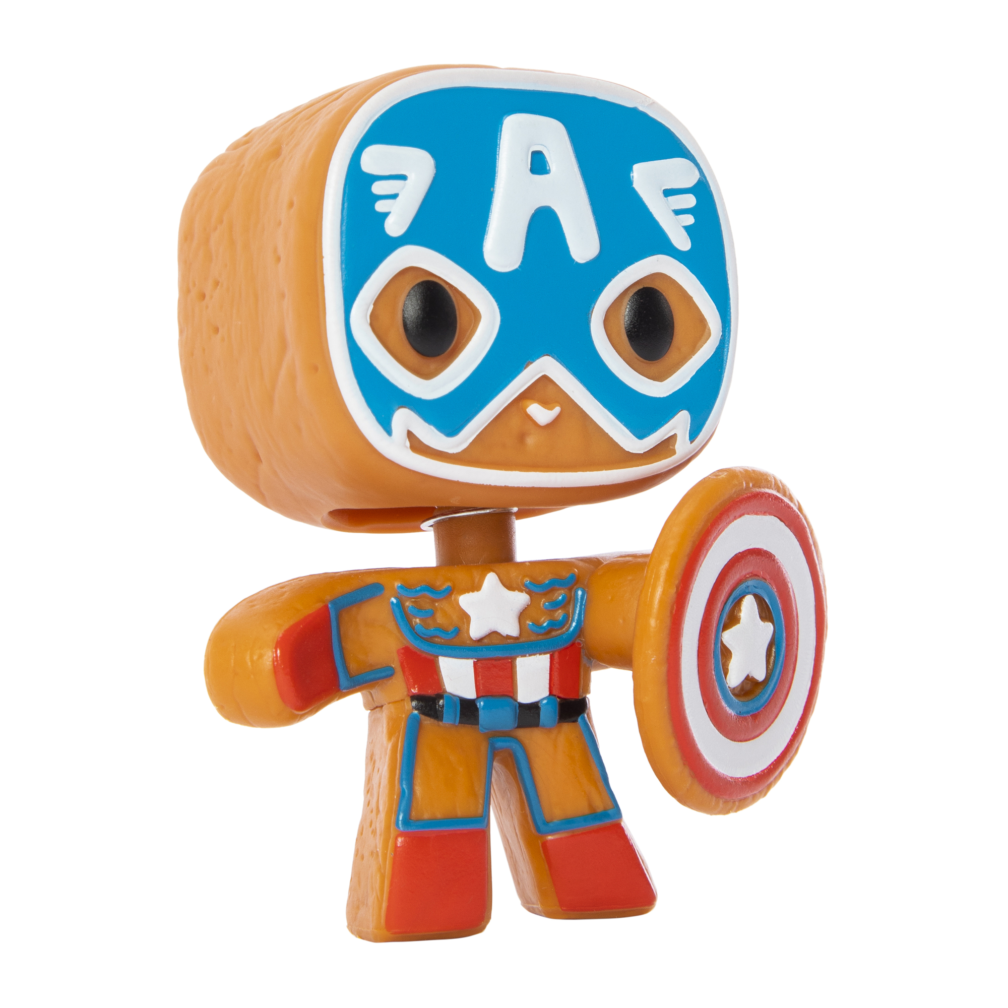 Funko Minis Vinyl Marvel Holiday Gingerbread Figure Bobble-Head