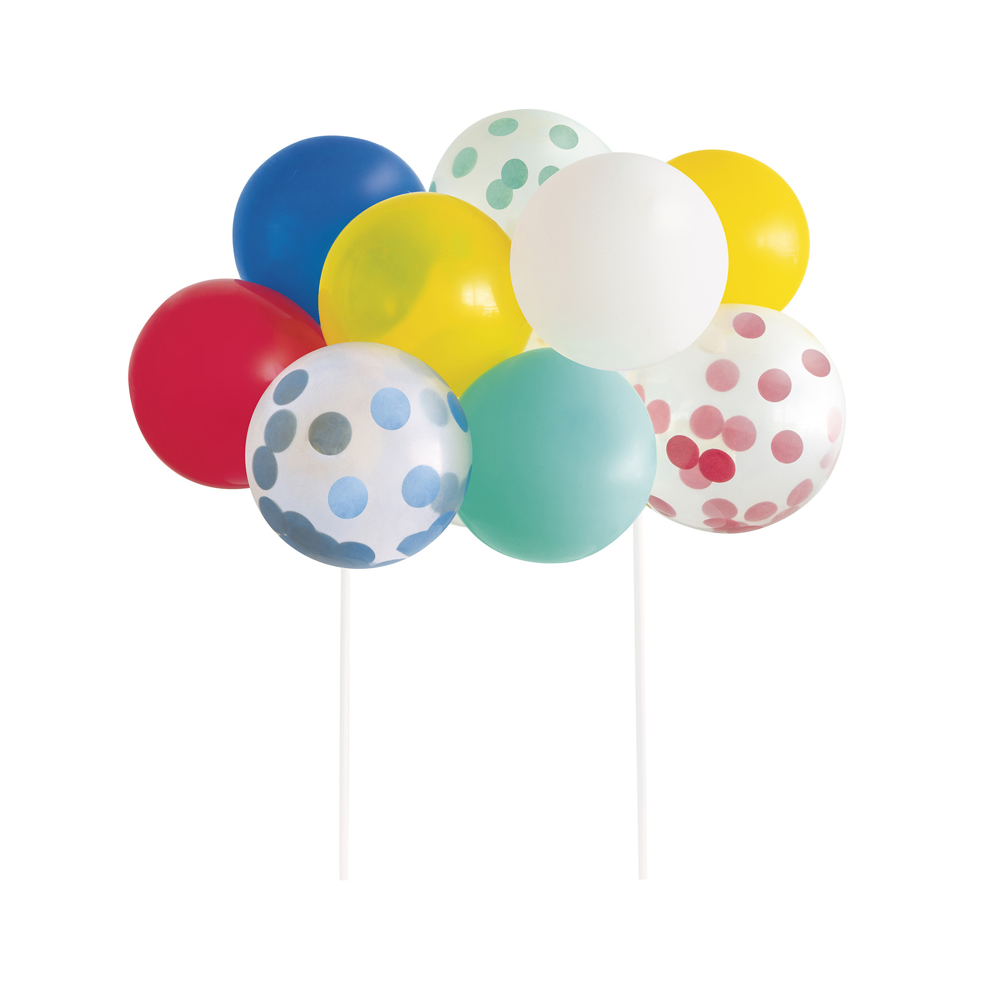 Mini Balloon Cake Topper Decoration