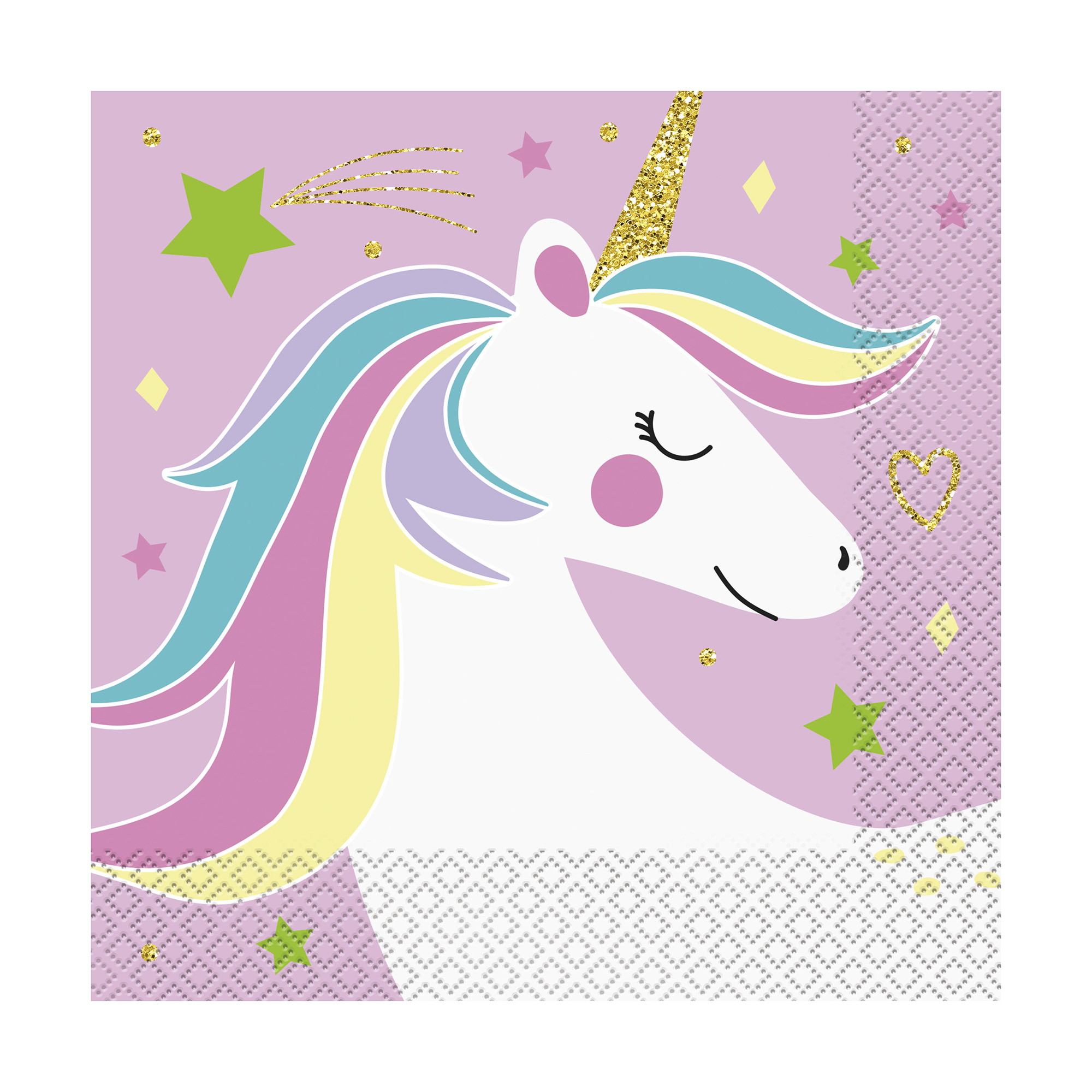 Magical Unicorn Paper Napkins 16-Count