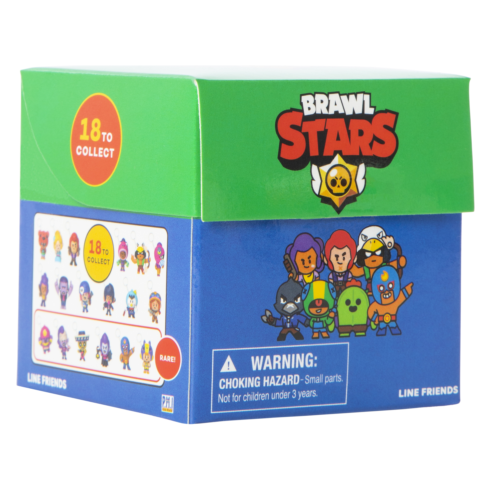 Line Friends Brawl Stars Figure Keychain Blind Bag