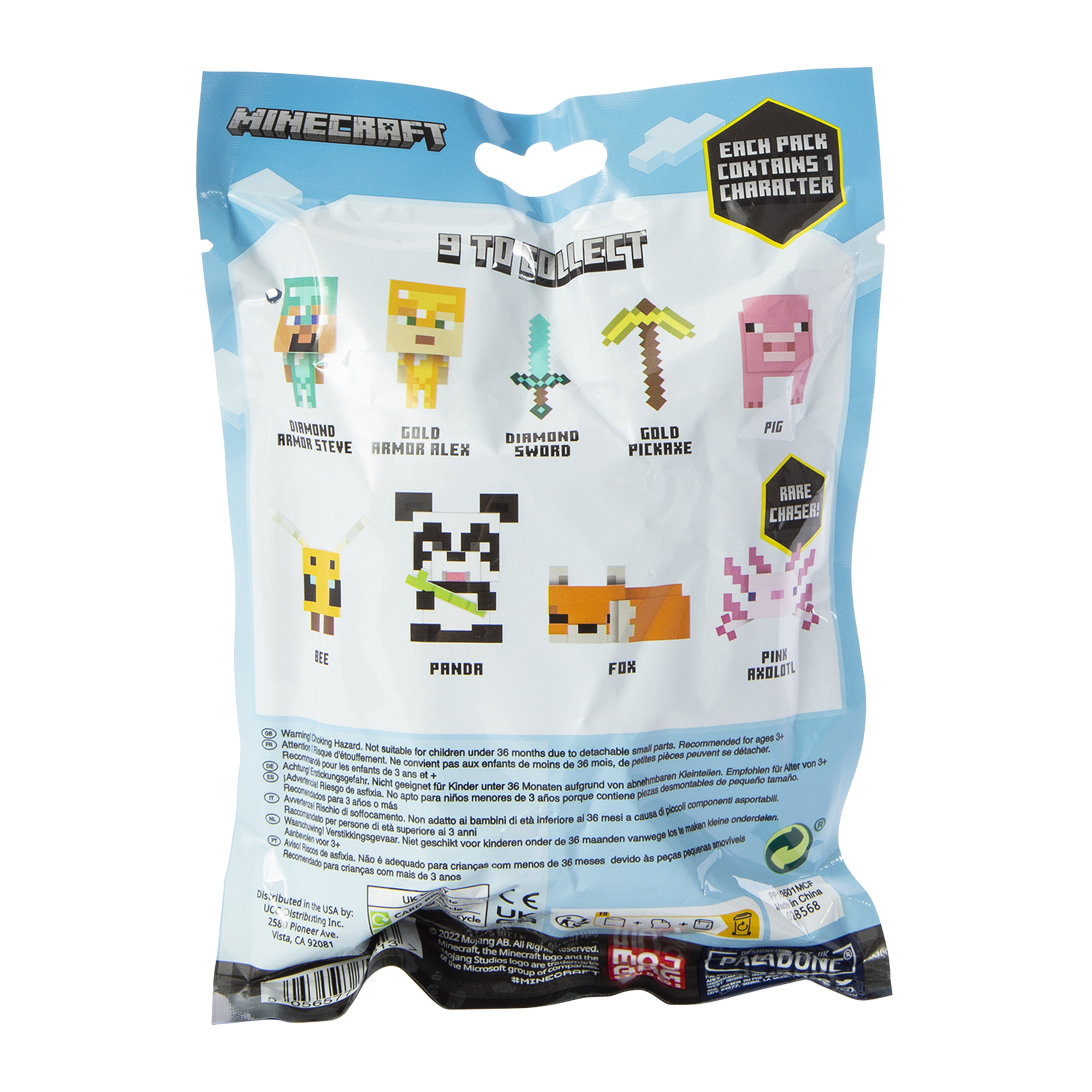 Minecraft™ Backpack Buddies Series 2 Blind Bag Toy Clip-On