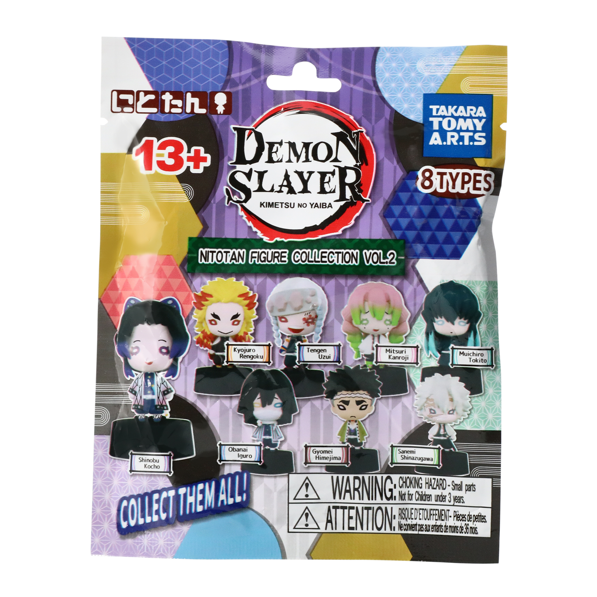 Demon Slayer® Kimetsu No Yaiba Nitotan Figure Vol. 2 Blind Bag