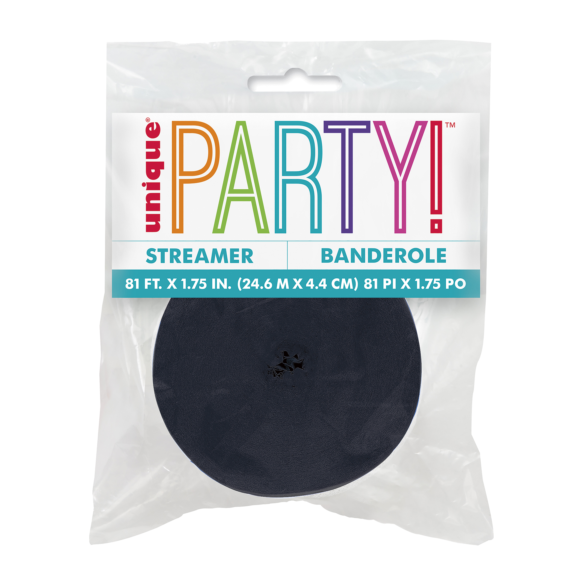 Unique® Party!™ Streamer Roll 81ft