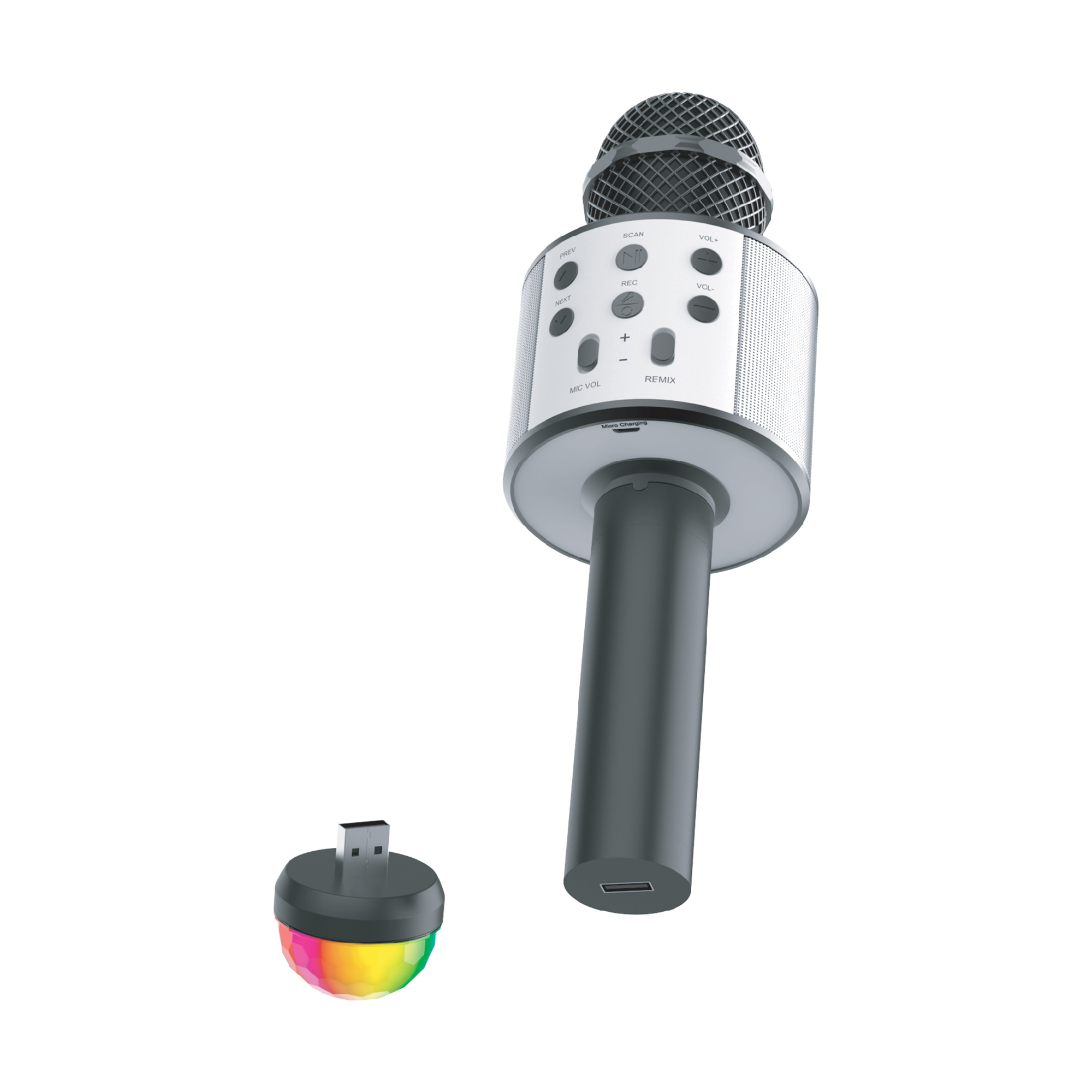 Partymic™ Karaoke Microphone Bluetooth® Speaker