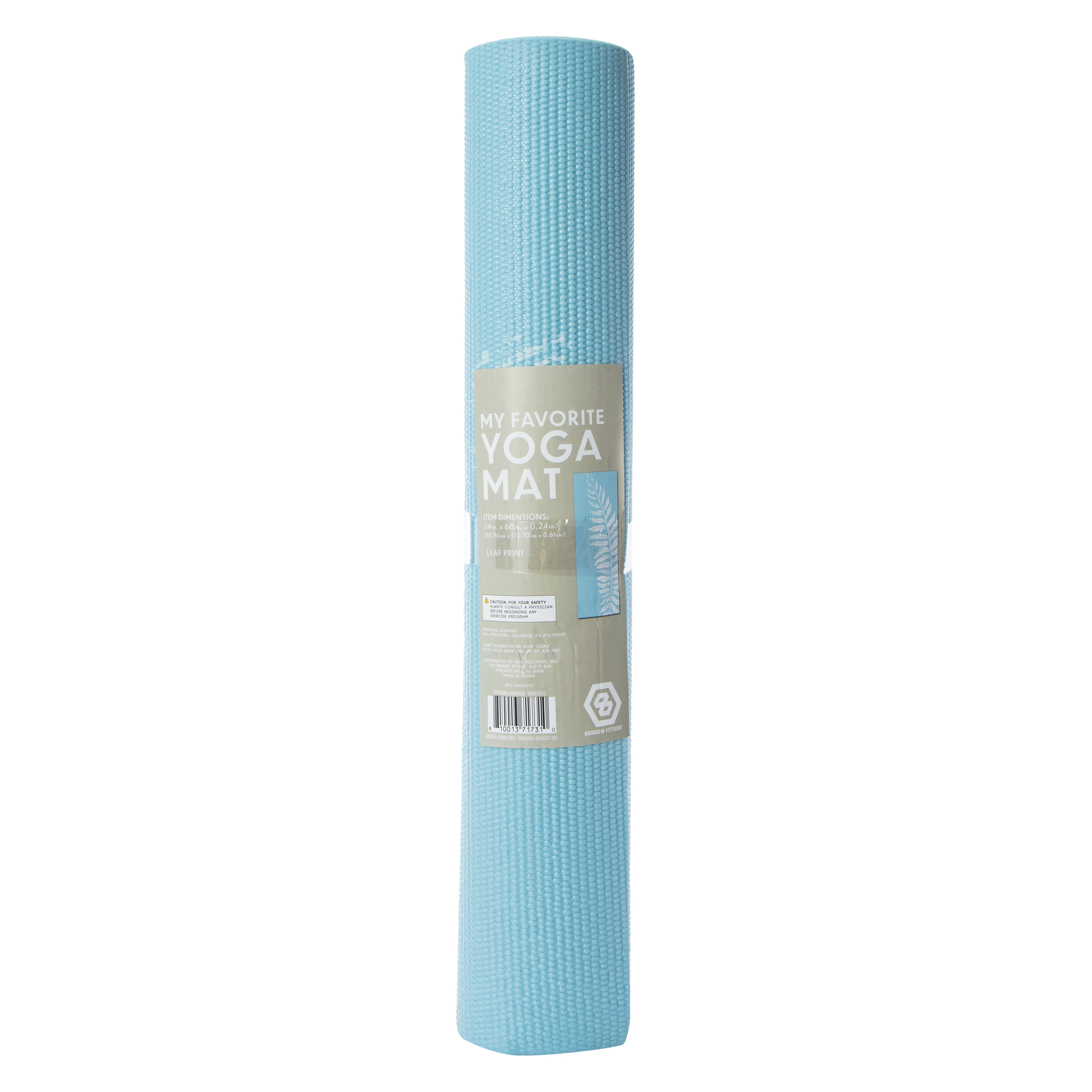 Series-8 Fitness™ Yoga Mat 24in x 68in - Leaf