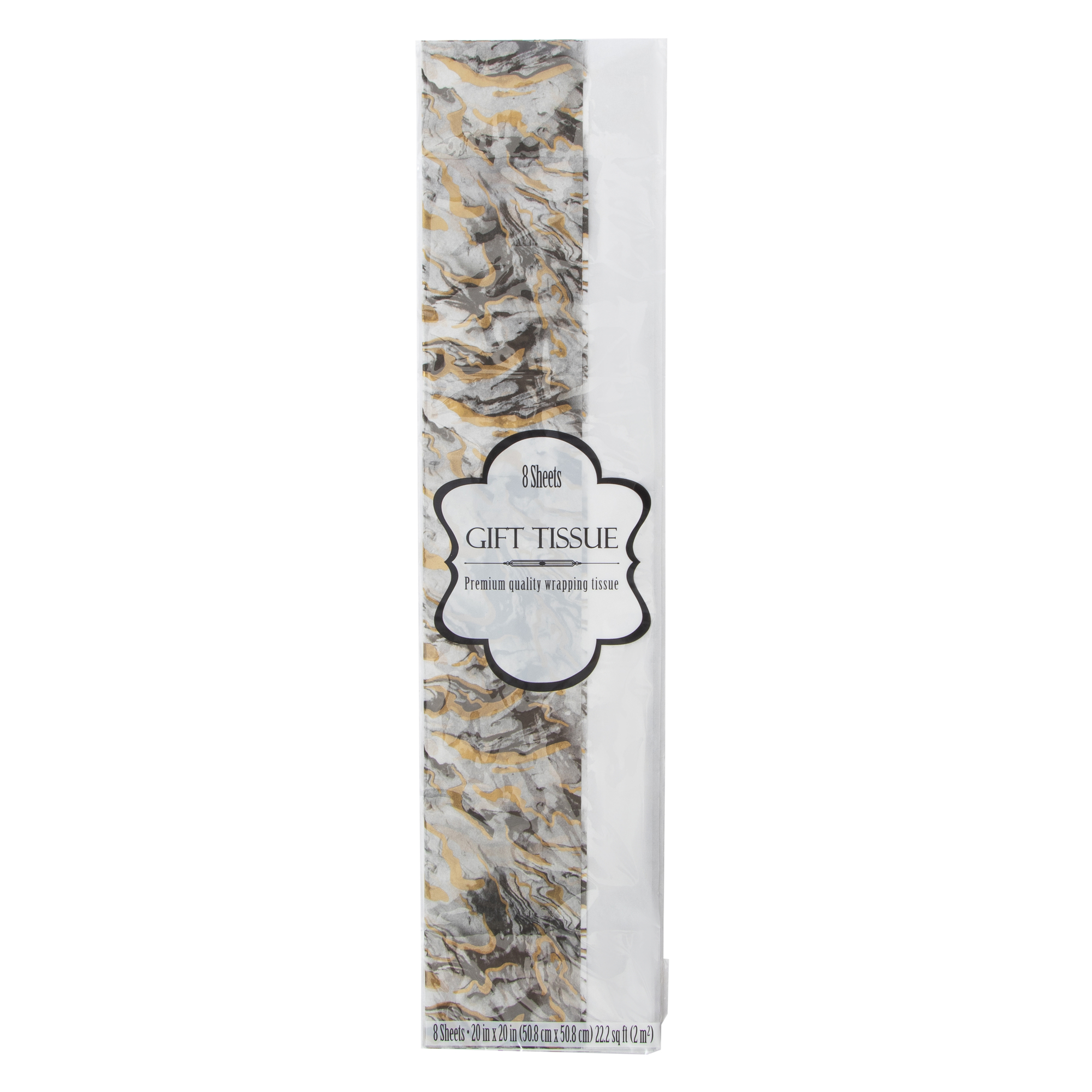 Marble Gift Tissue 8-Sheets