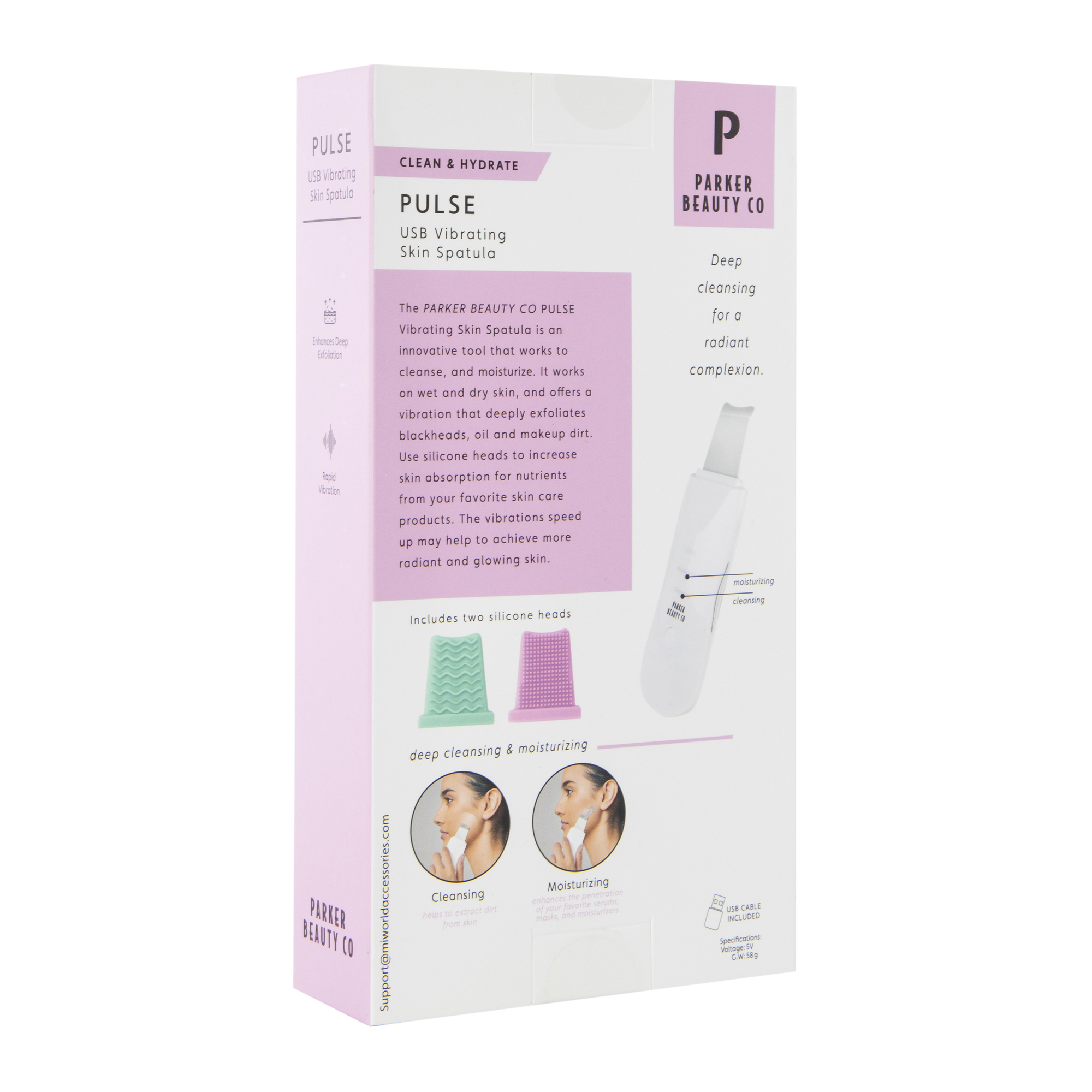 Pulse USB Vibrating Skin Spatula