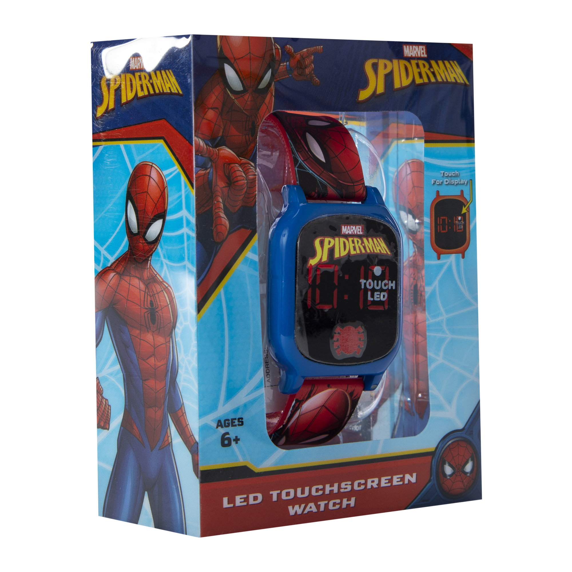 Marvel Spider-Man LED Touchscreen Watch