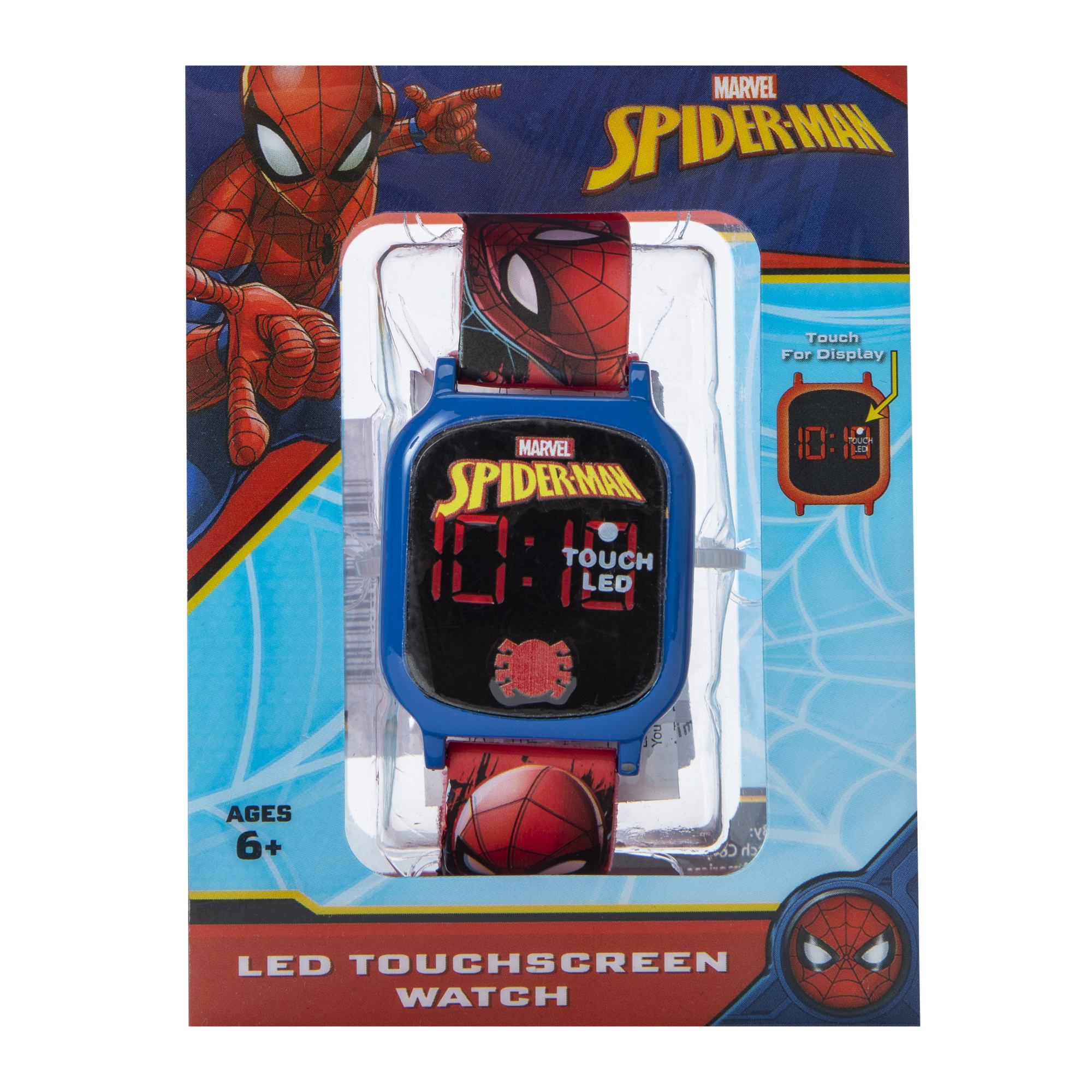 Marvel Spider-Man LED Touchscreen Watch