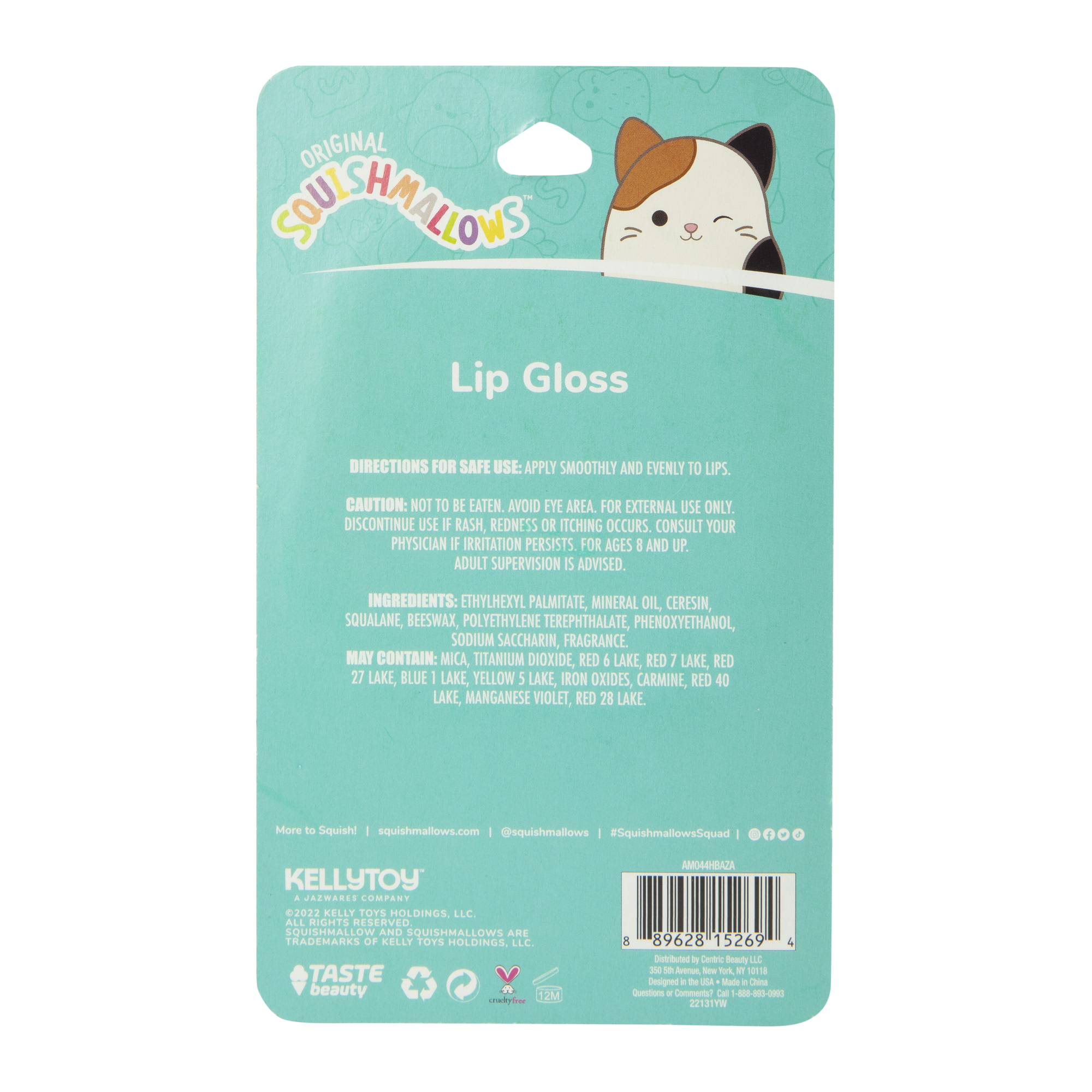 Squishmallows™ Cam The Cat Lip Gloss