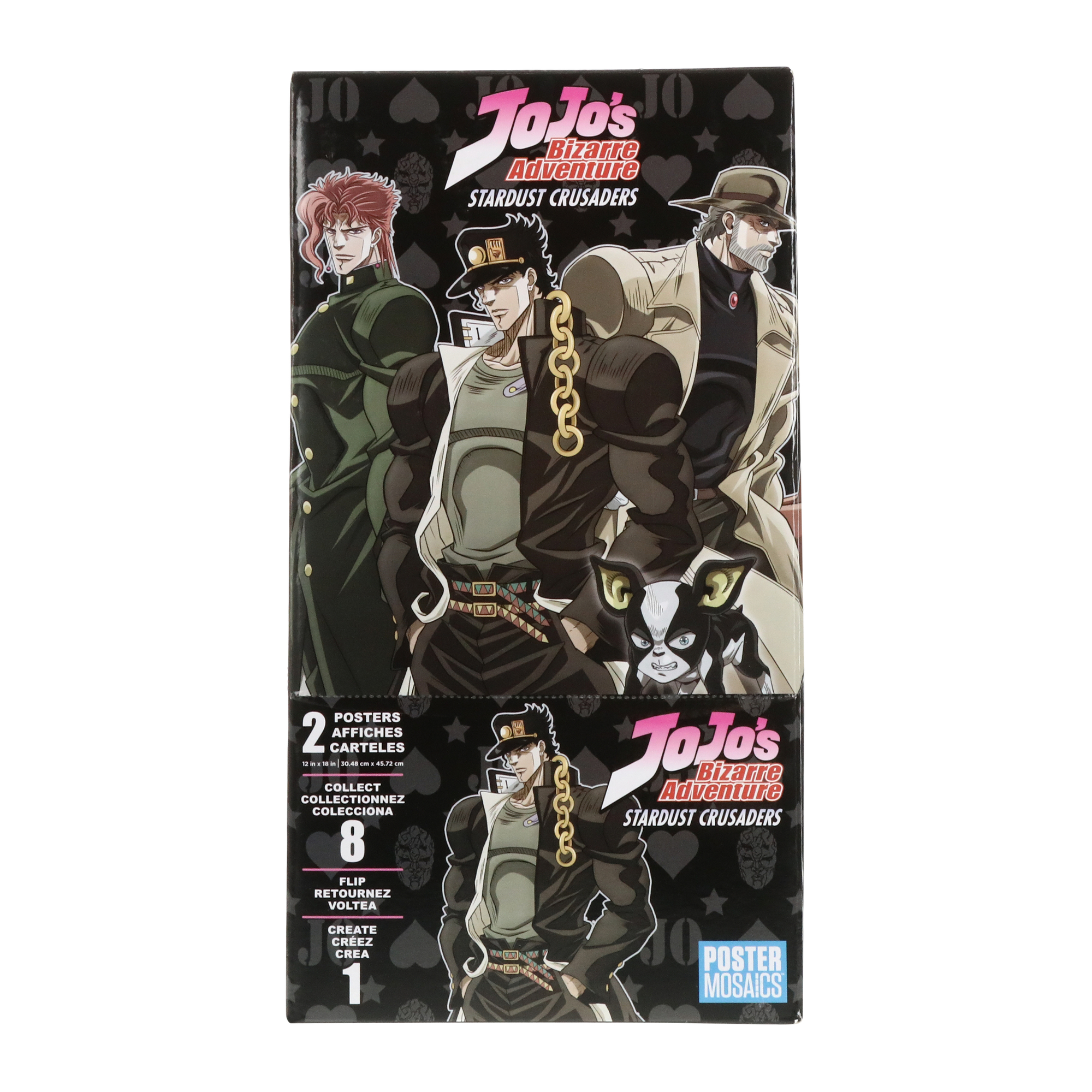 Poster Mosaics™ Mystery Poster 12in x 18in 2-Pack - Jojo's Bizarre Adventure™