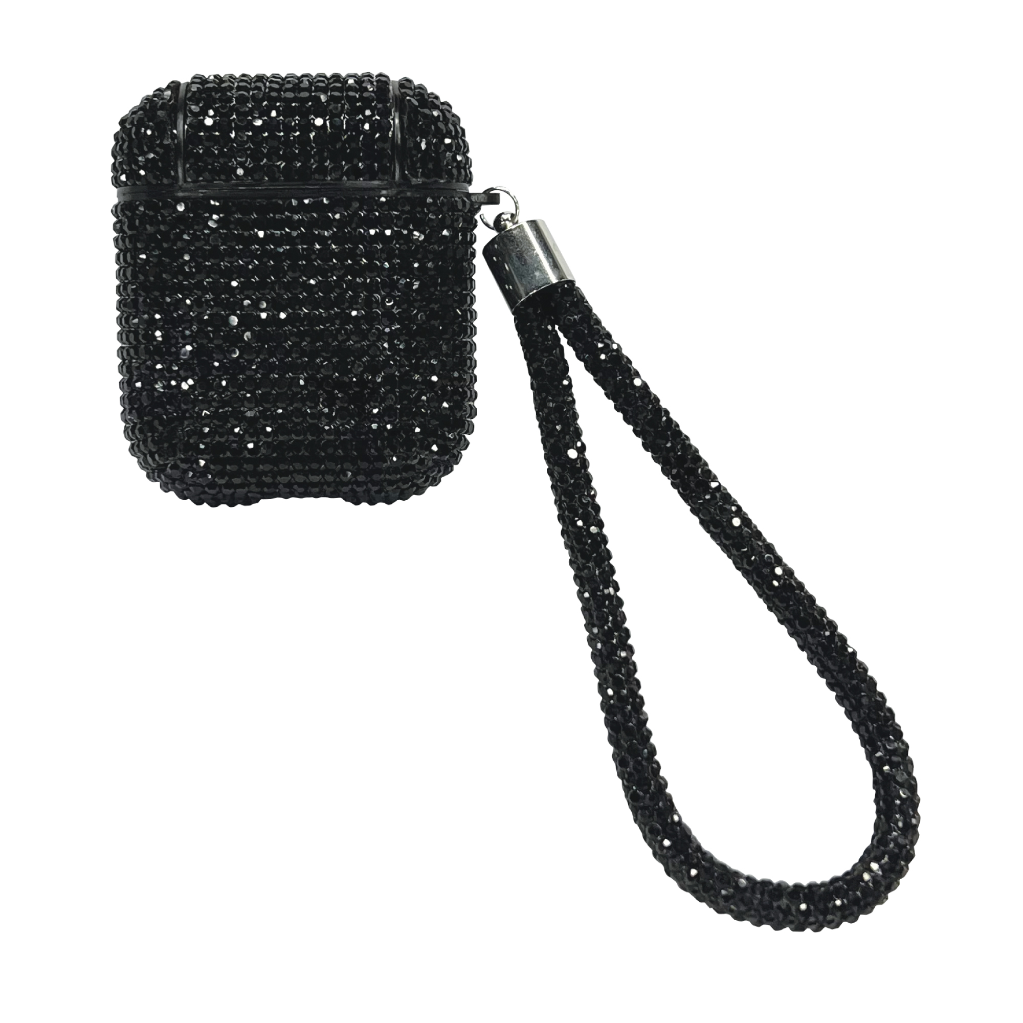 Bling Case With Wristlet For AirPods® 1 & 2