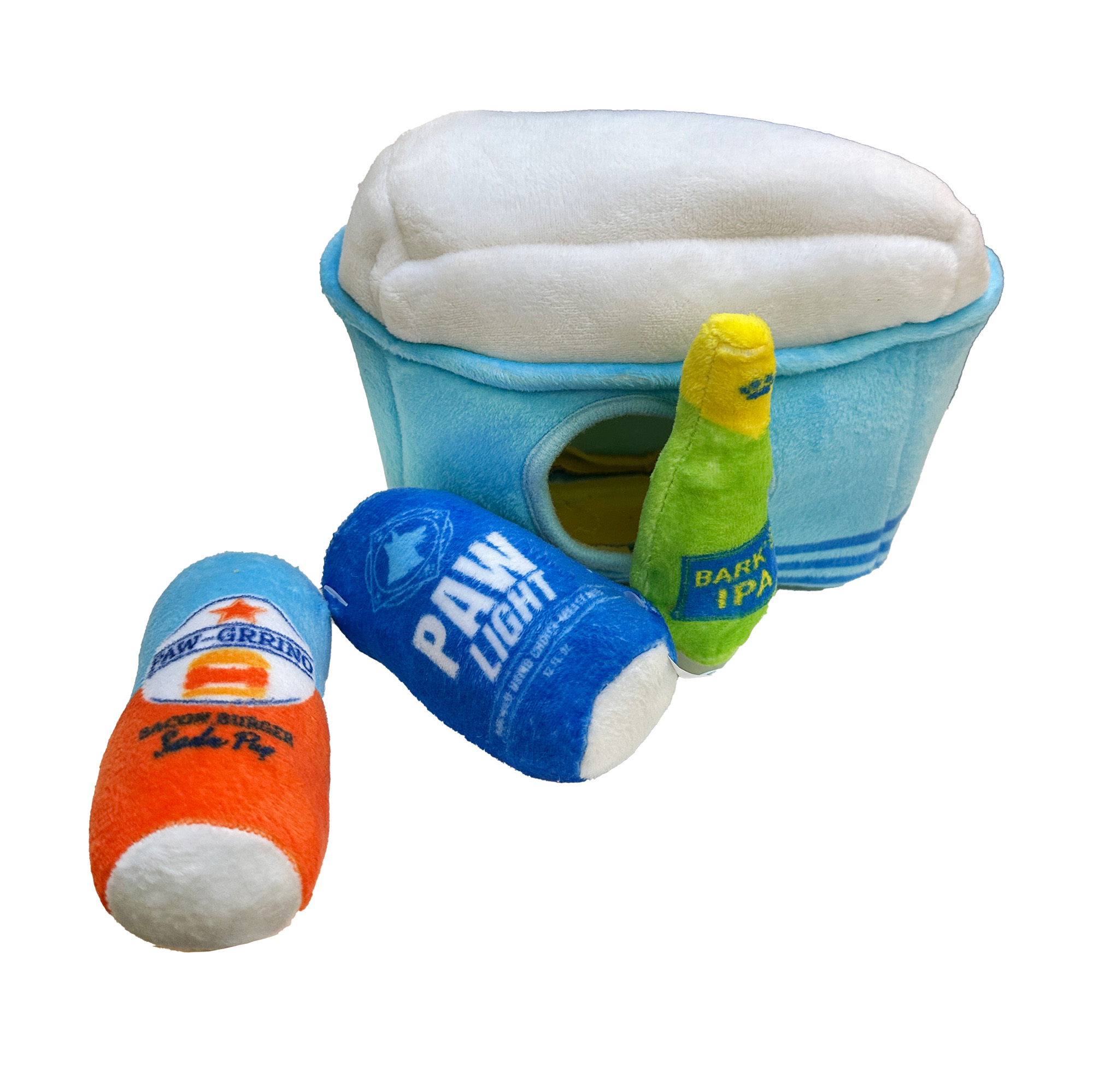 Plush Drink Cooler Pet Burrow Toy