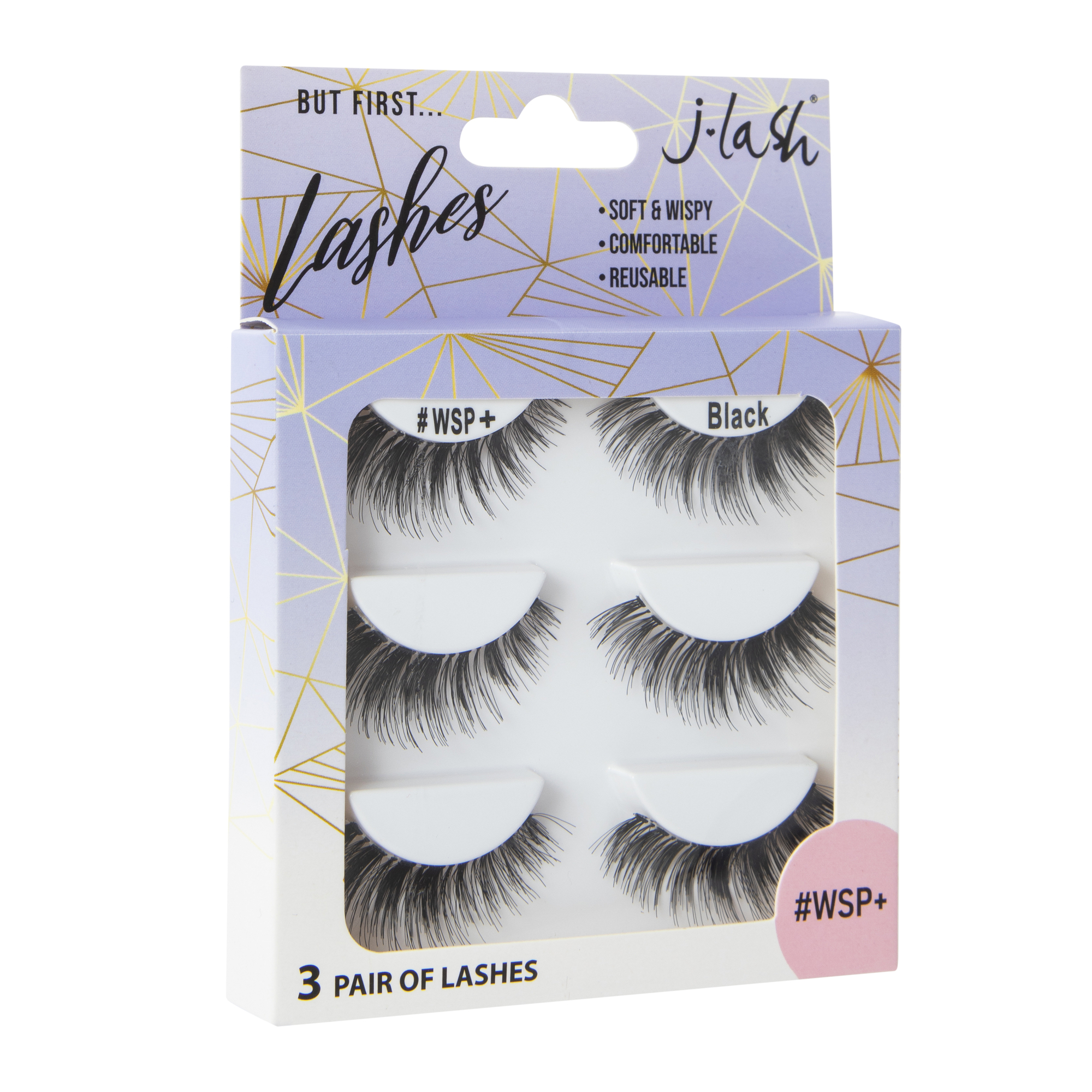 J-Lash® False Eyelashes 3-Pair Set