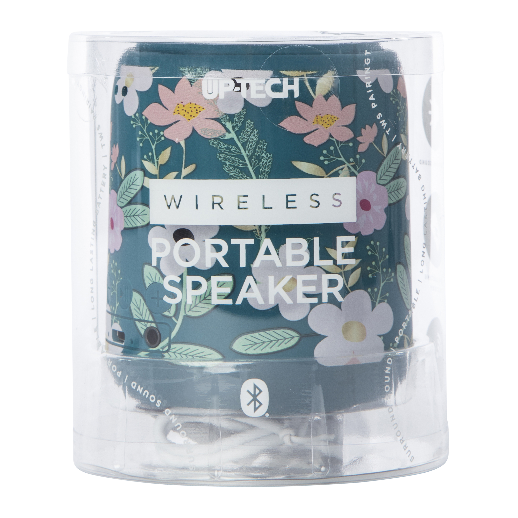 Printed Portable Bluetooth® Pod Speaker 5in