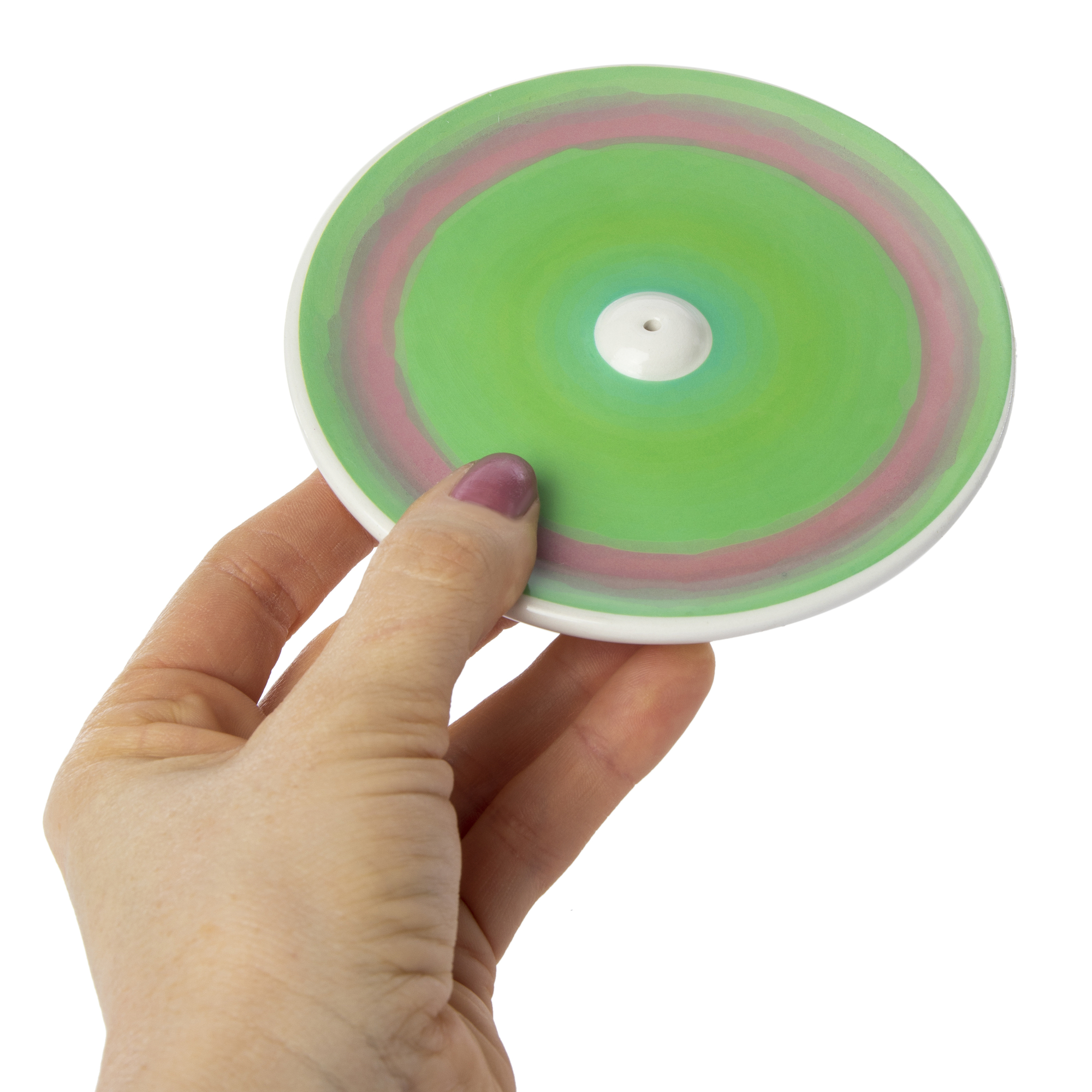 Aura Round incense Burner Tray