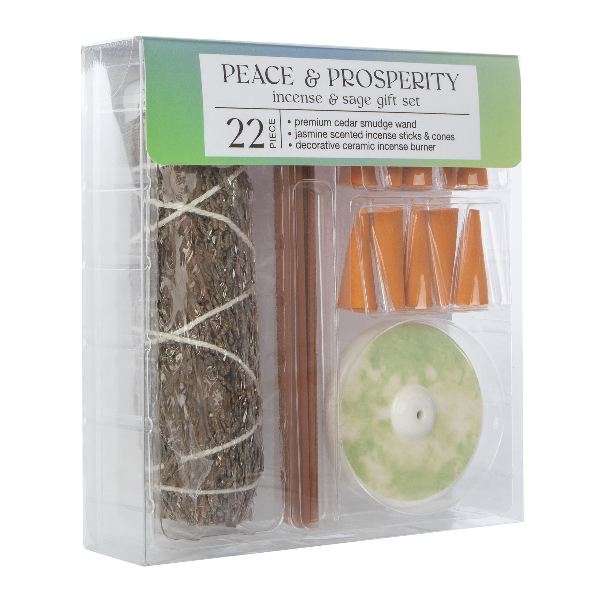 Incense & Sage Kit 22-Piece