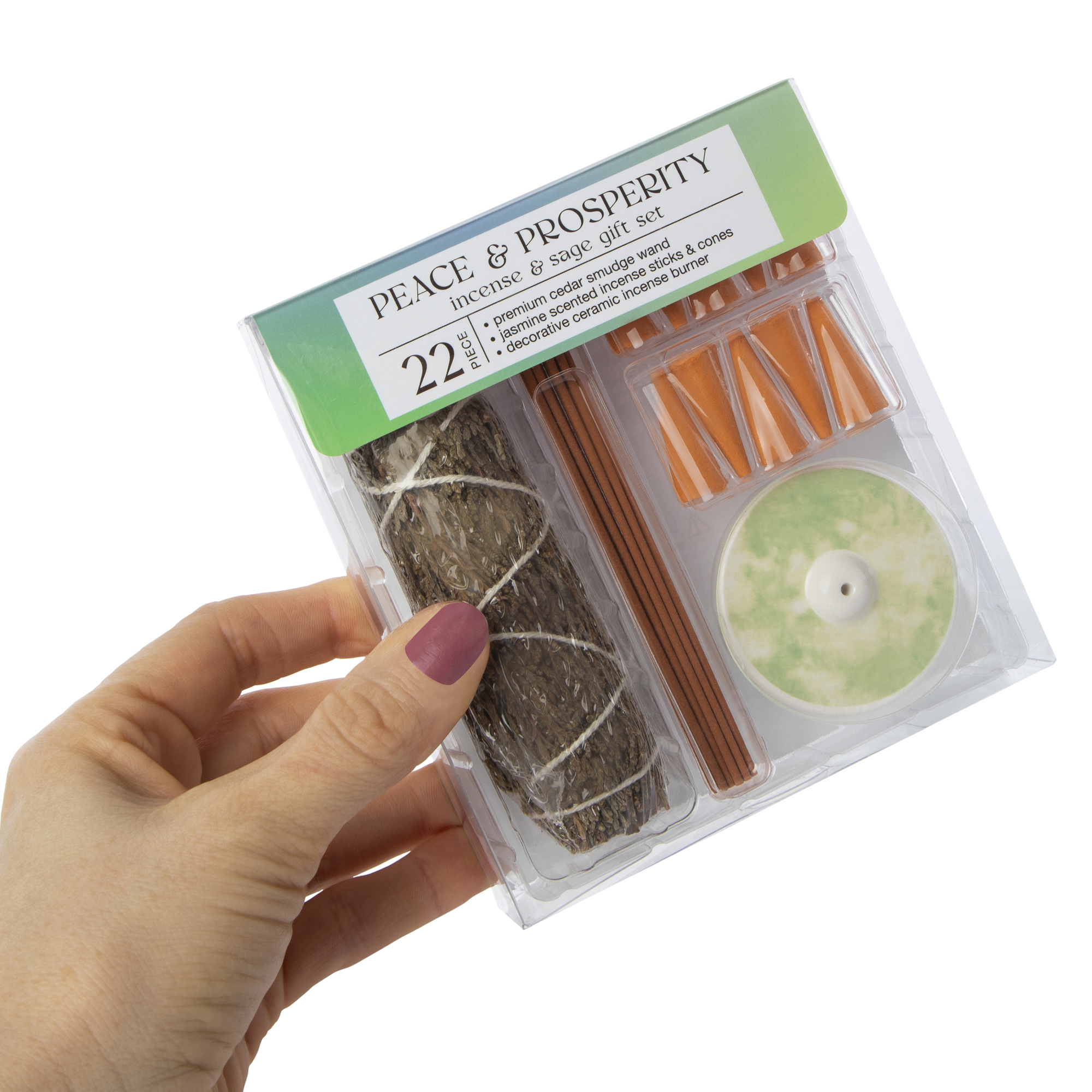 Incense & Sage Kit 22-Piece