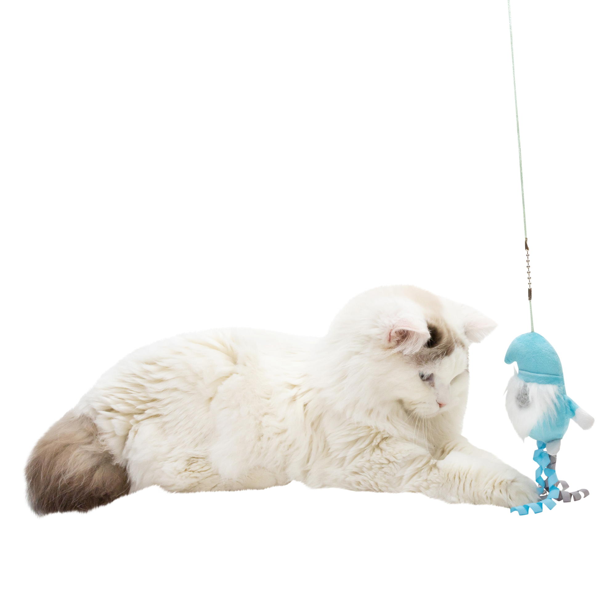 Holiday Gnome Cat Toy Wand