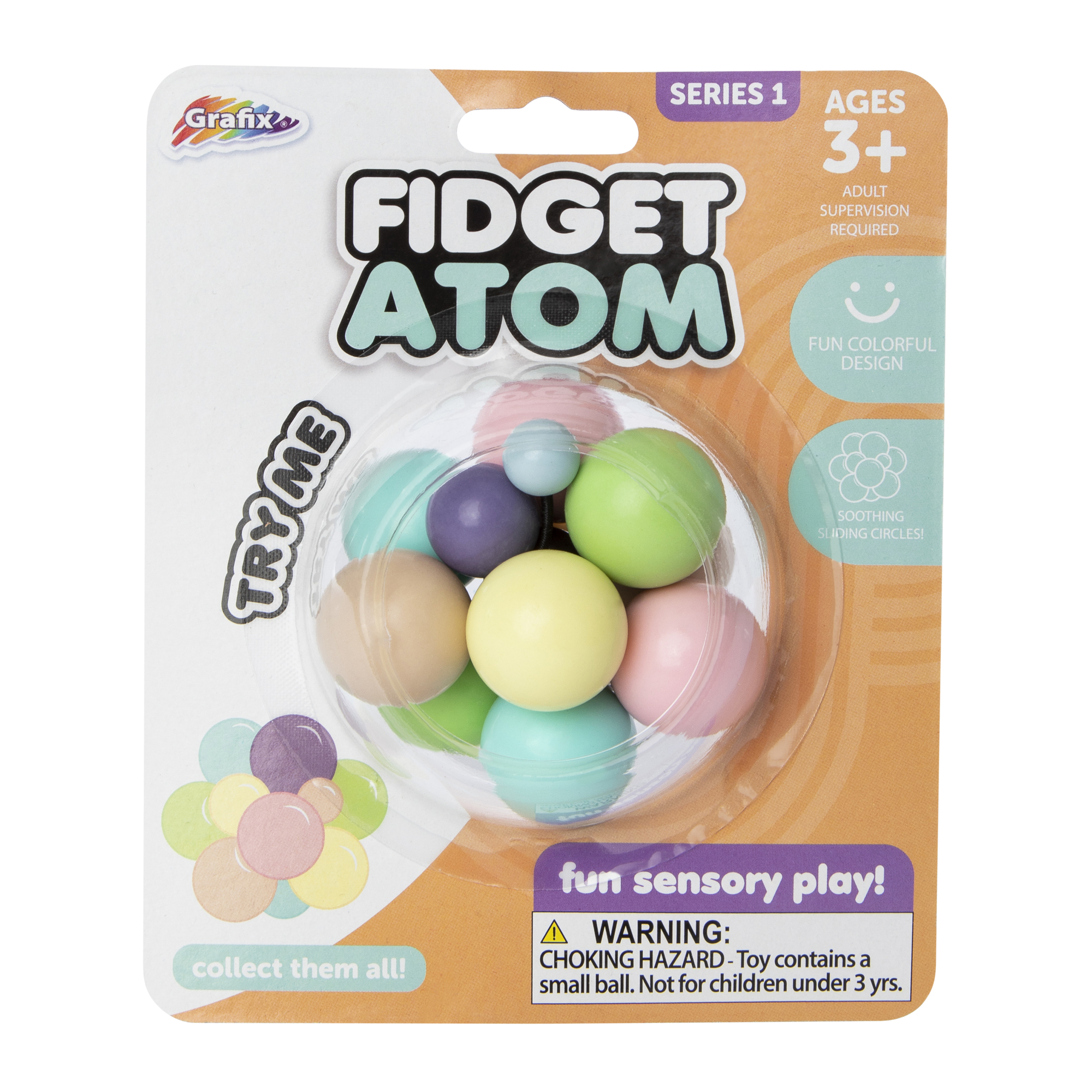 Grafix® Fidget Atom Sensory Toy