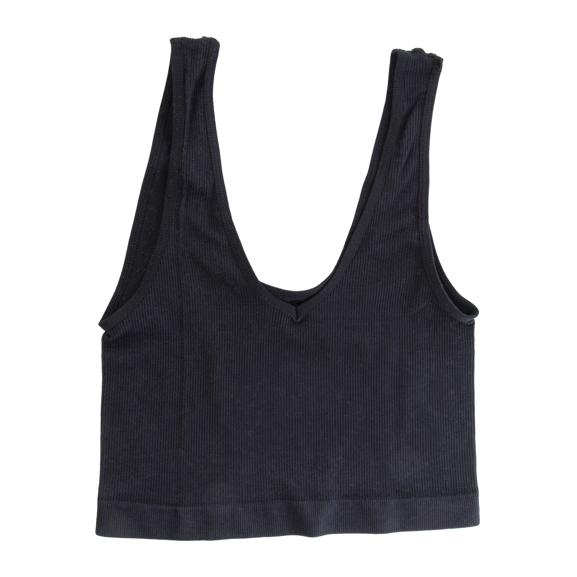 Juniors Longline Seamless Ribbed Bra