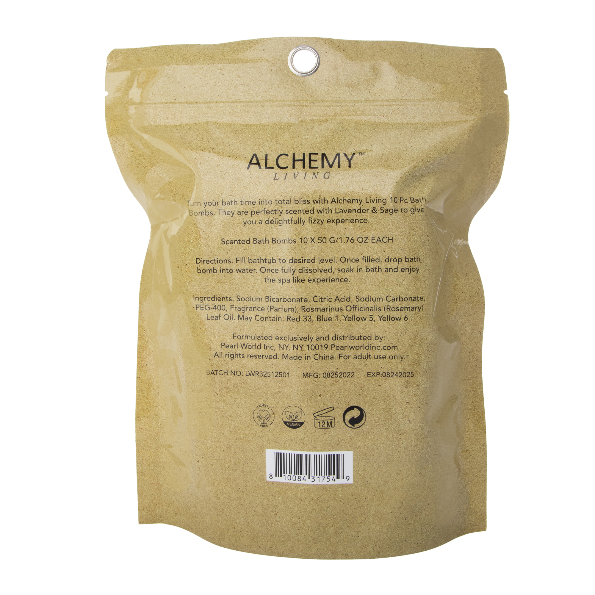 Alchemy Living™ Bath Bombs 10-Pack