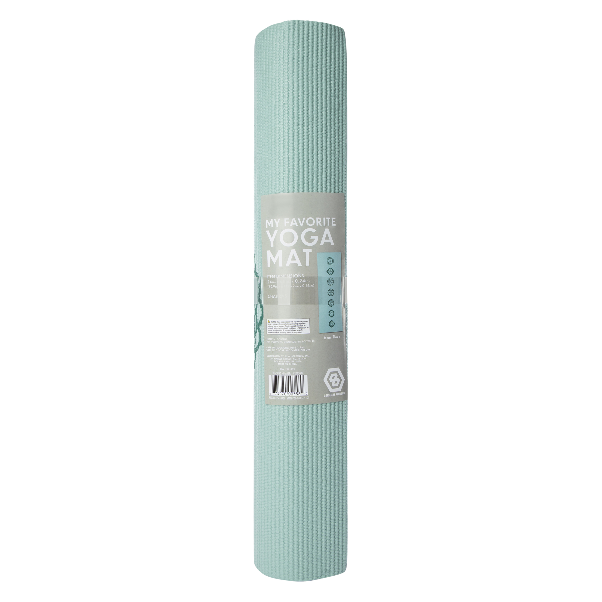 Printed Yoga Mat 6mm