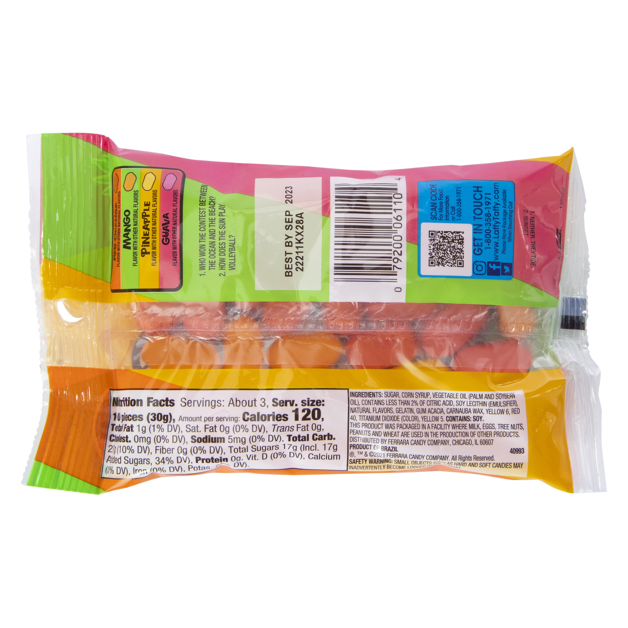 Laffy Taffy® Tropical Candy Laff Bites®