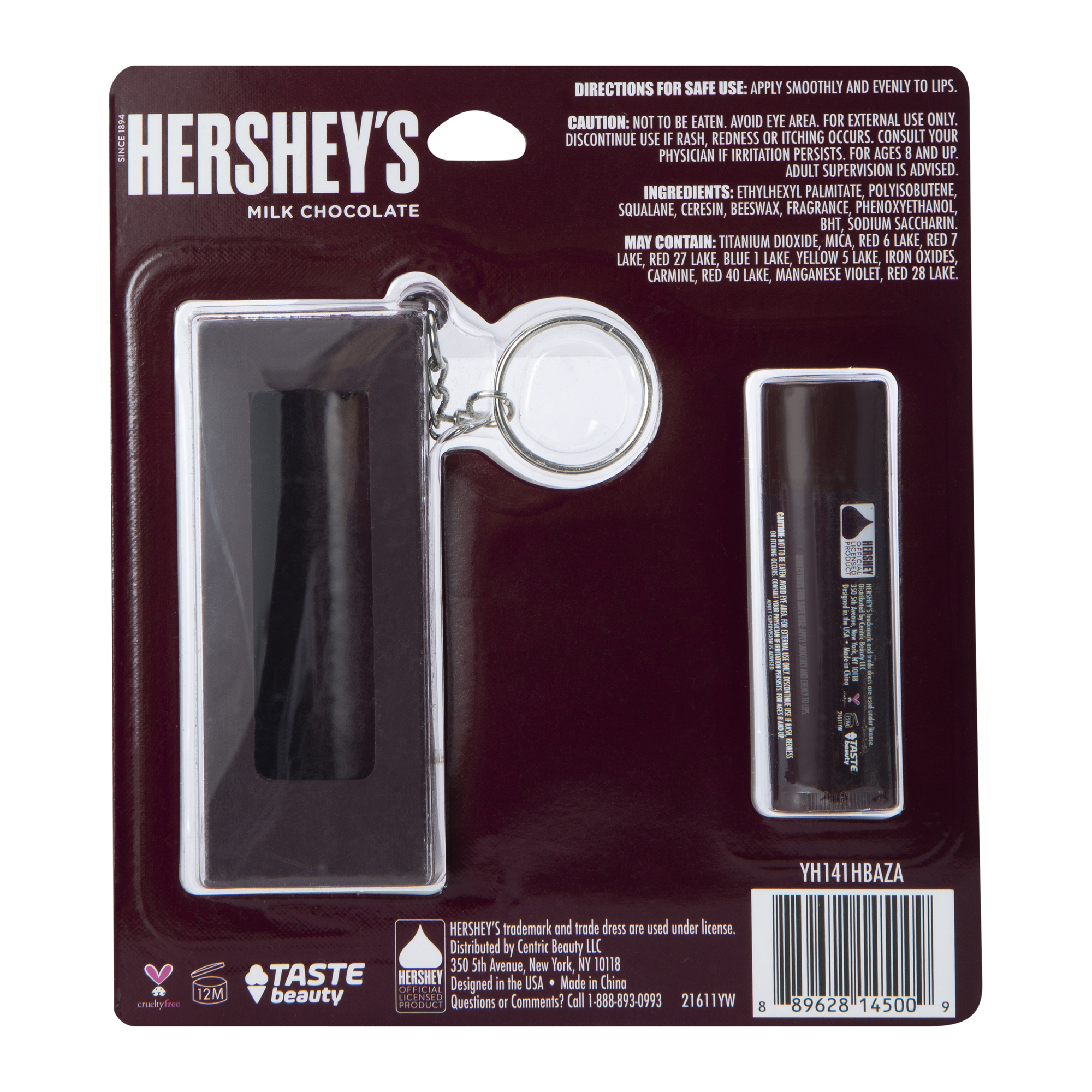 Hershey's® Flavored Lip Balm & Keychain