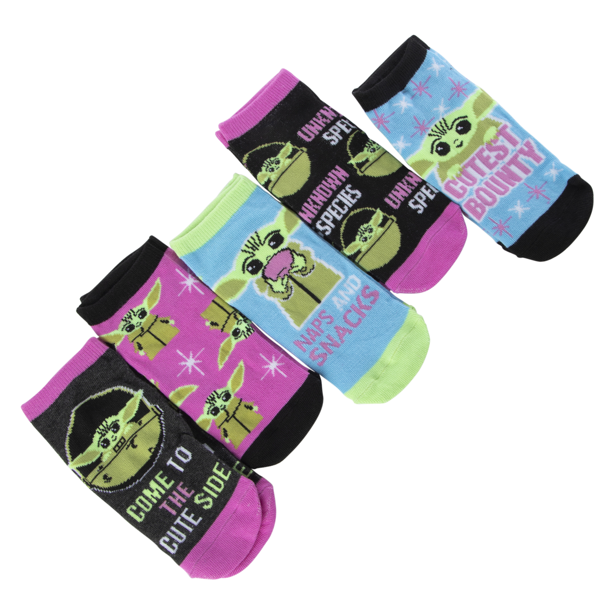 Ladies The Mandalorian Ankle Socks 5-Pack