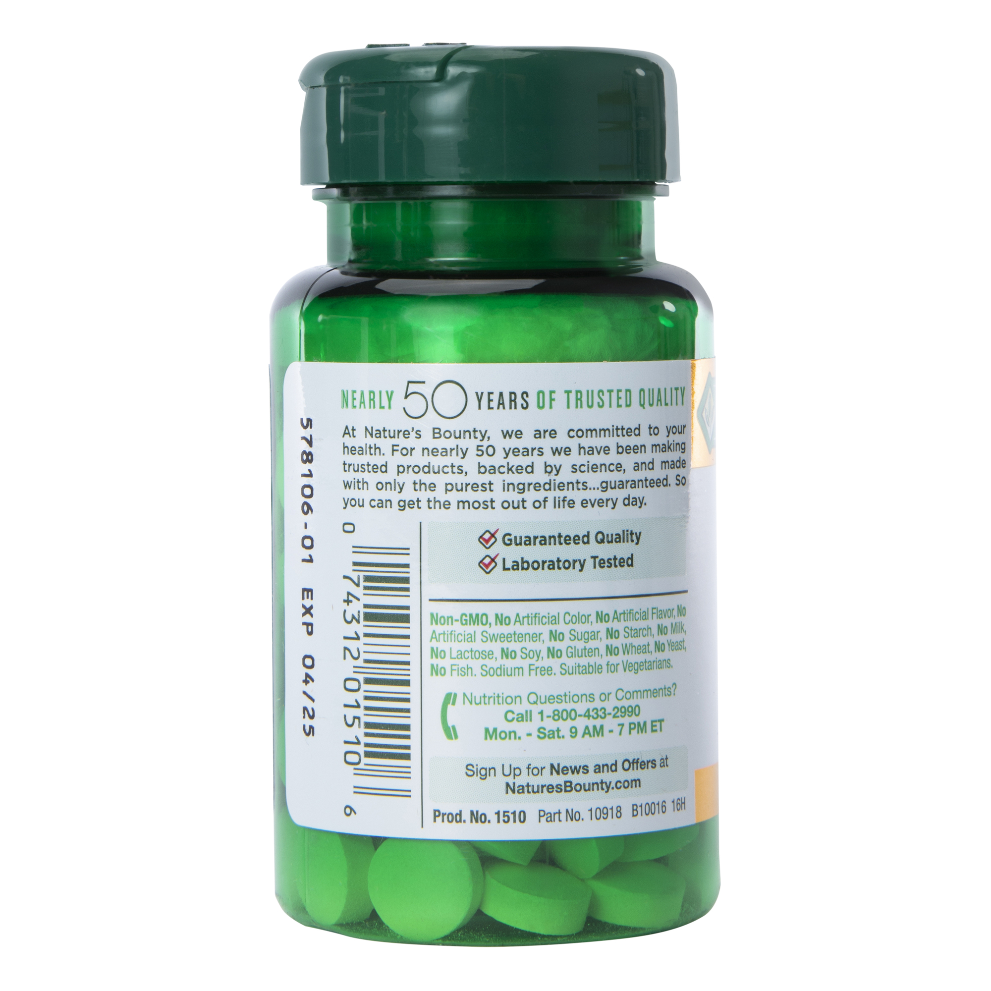 Nature's Bounty® Vitamin C 500Mg Tablets 100-Count