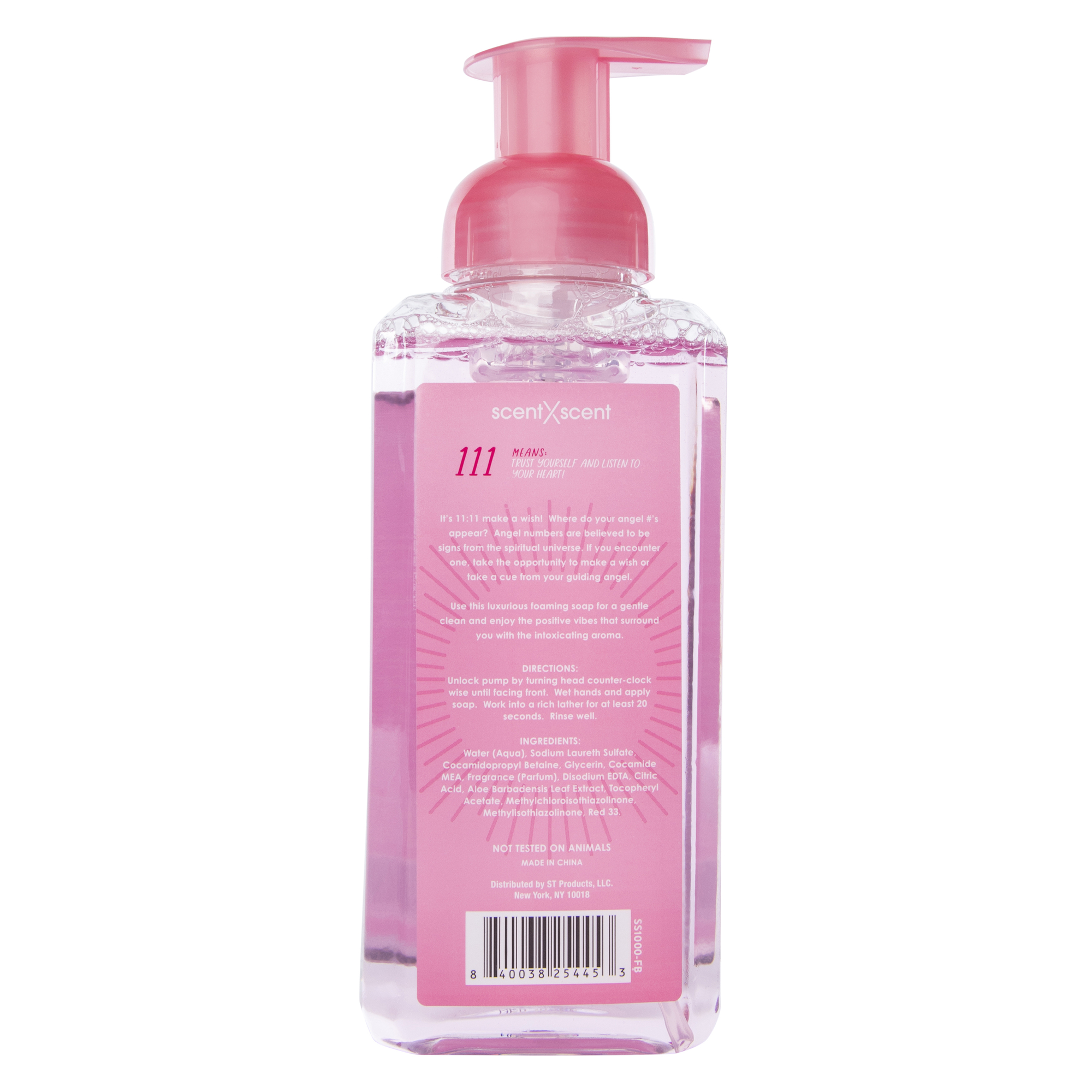 Angel Number Scented Foaming Hand Soap 13.5 Fl.oz