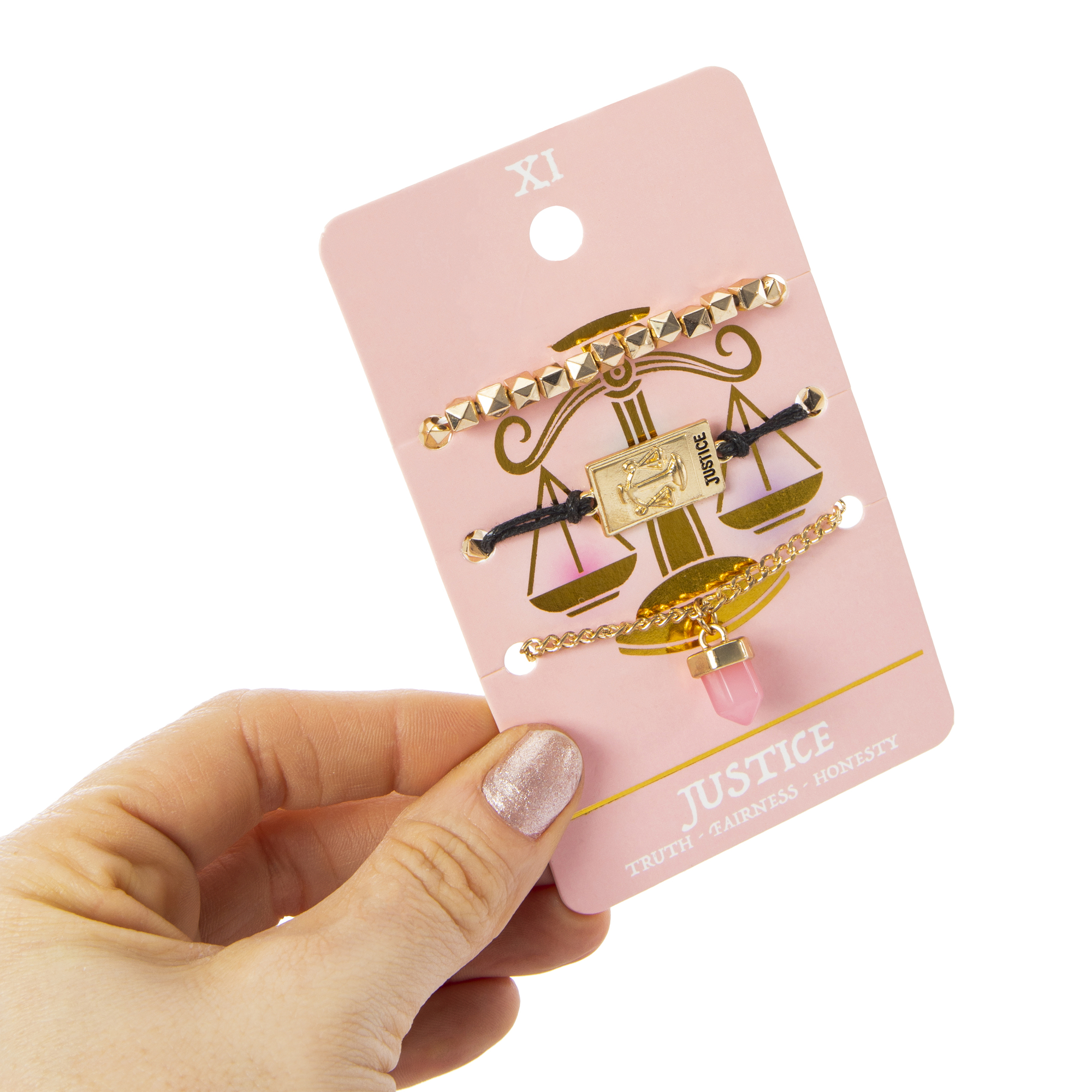 Tarot Card Bracelet Set 3-Piece