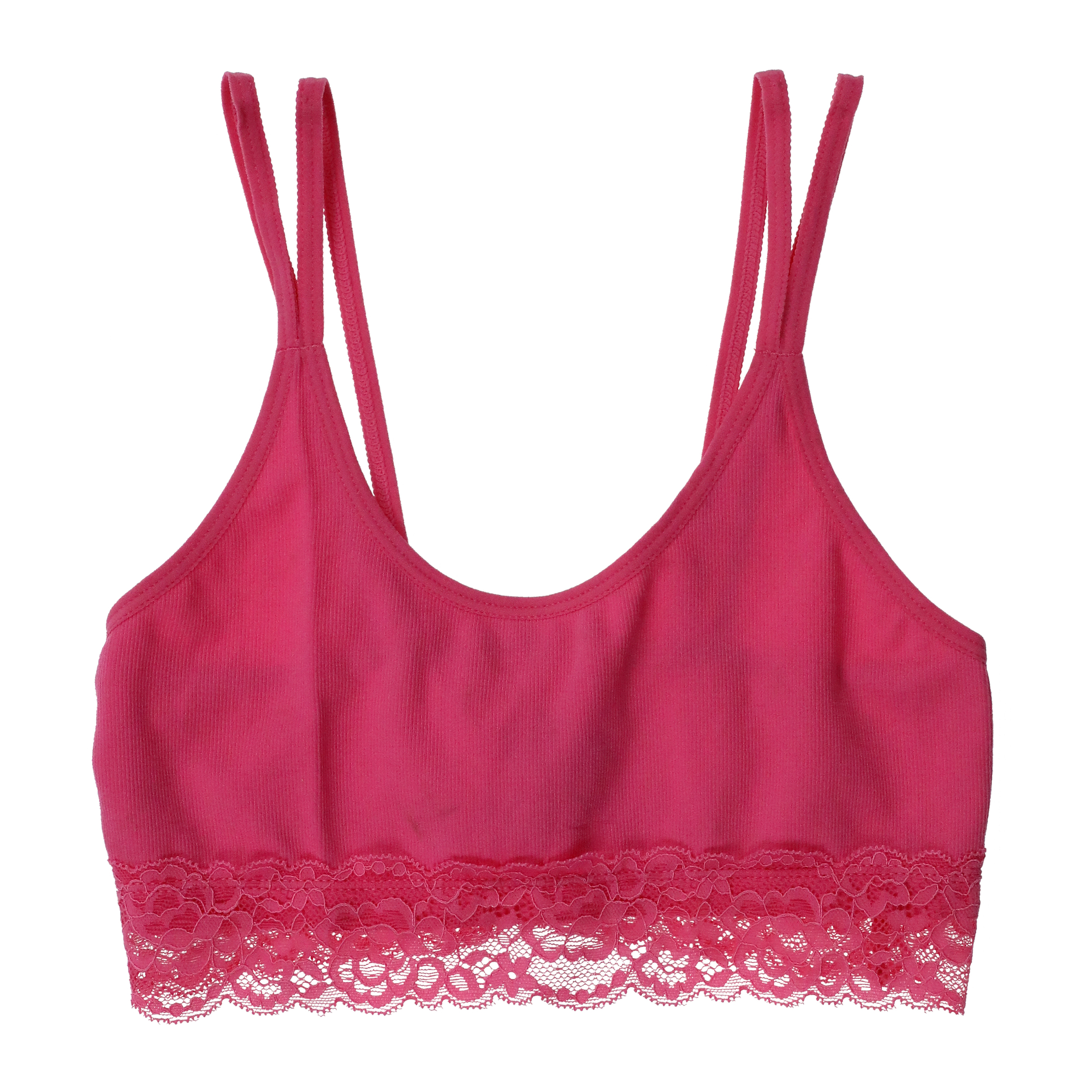 Pink Strappy Bralette