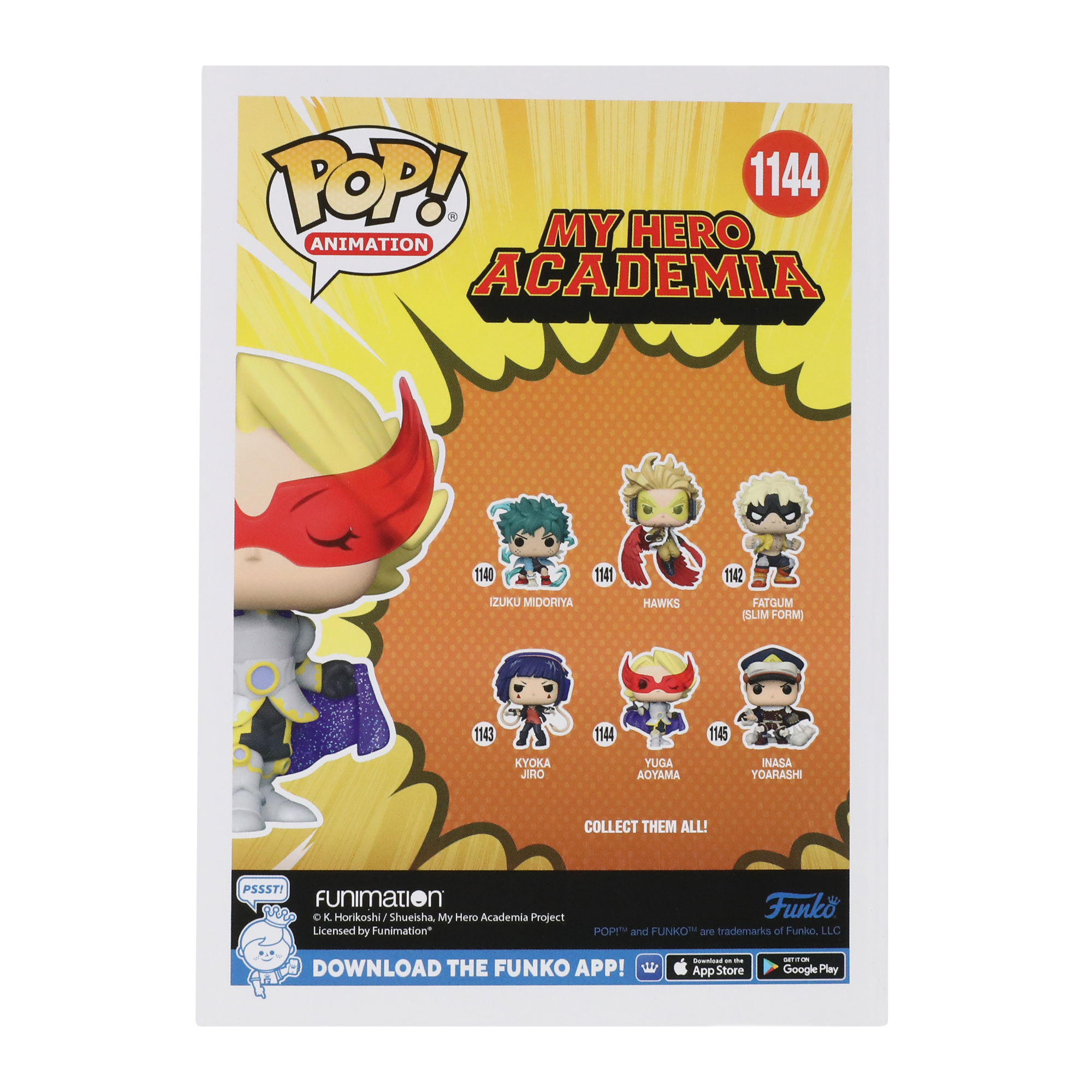 Funko Pop! My Hero Academia™ Yuga Aoyama Vinyl Figure