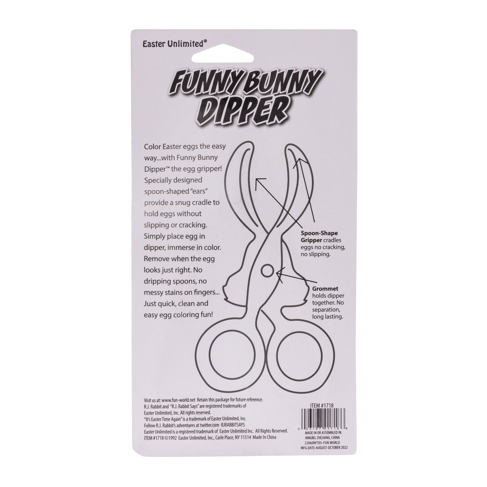 Funny Bunny Dipper™ For Easter Eggs