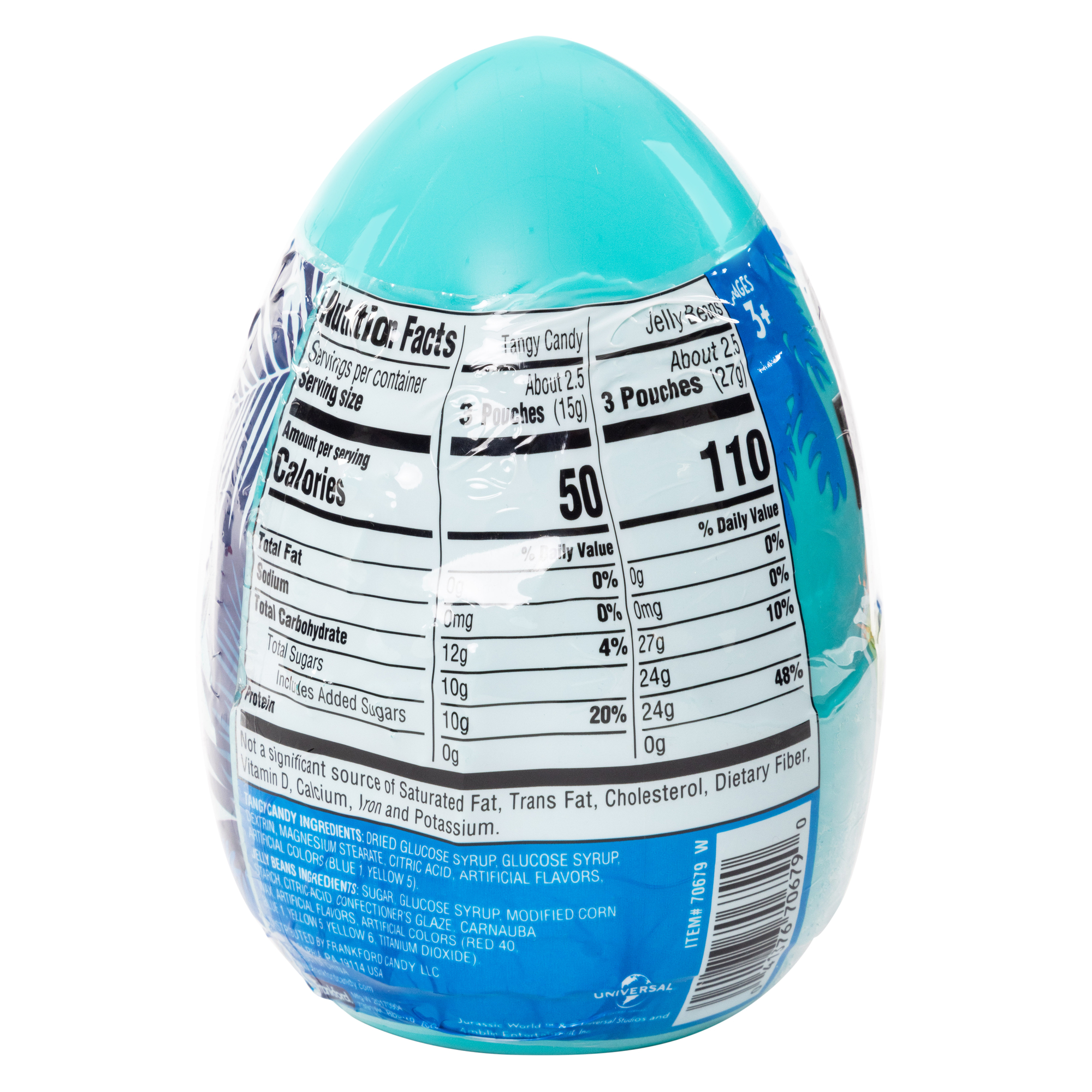 Jurassic Park™ Jumbo Easter Egg With Candy