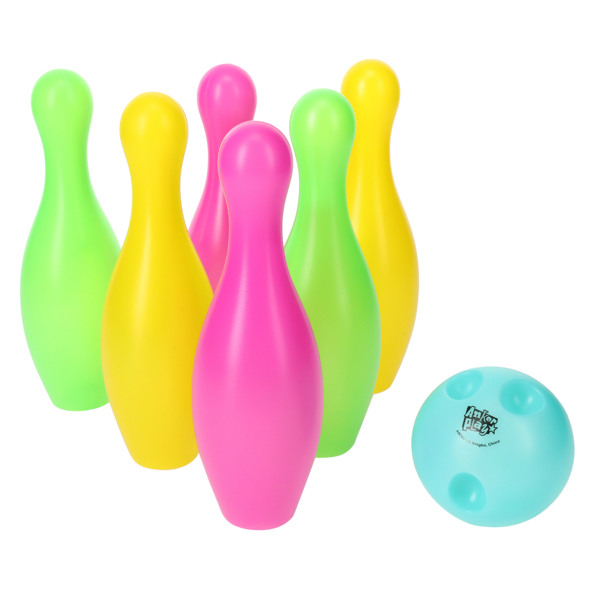 High Five® Glow in The Dark Bowling Set 7-Piece